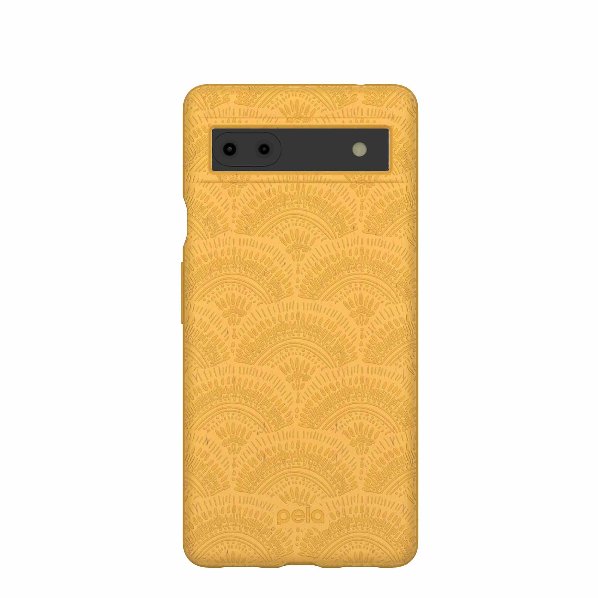 Honey Sunburst Google Pixel 6a Case Refurbished - Pela Case refurbished available on Cerqular