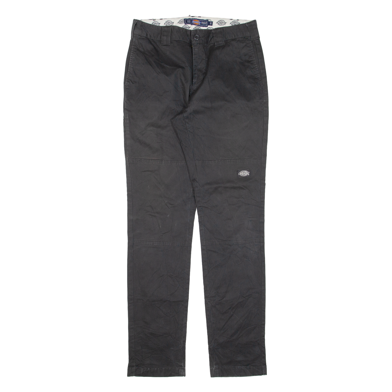 DICKIES Double-knee Workwear Womens Trousers Black Slim Skinny W28 L30 Refurbished - N/A refurbished available on Cerqular
