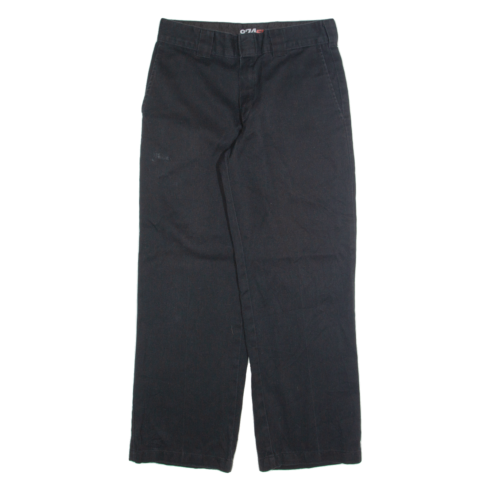 DICKIES Chino Mens Trousers Black Regular Straight W32 L30 Refurbished - N/A refurbished available on Cerqular