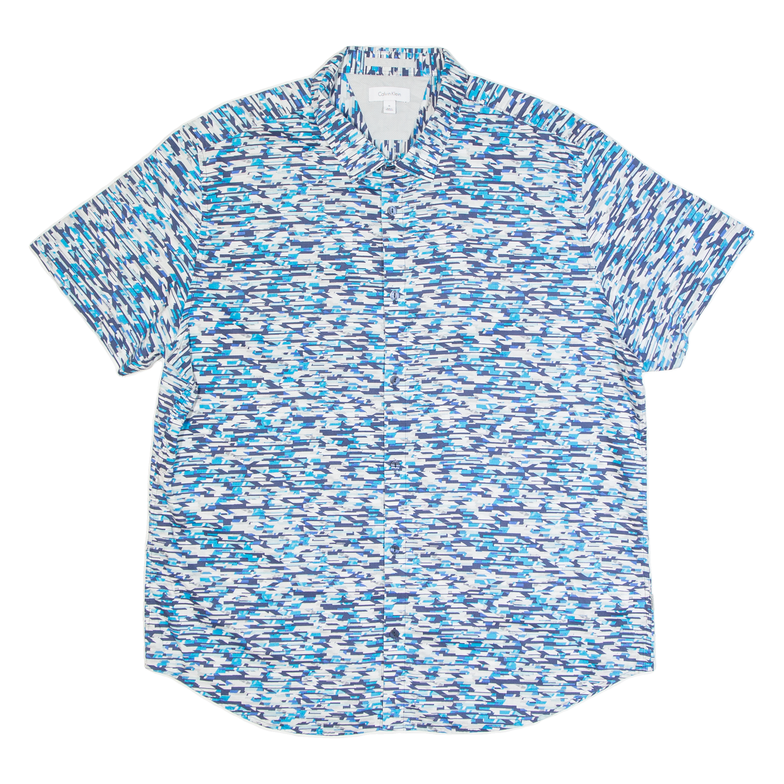 Buy CALVIN KLEIN Mens Shirt Blue Crazy Pattern XL Refurbished - $17.15 CALVIN KLEIN Mens Shirt Blue Crazy Pattern XL Refurbished - N/A refurbished available on Cerqular