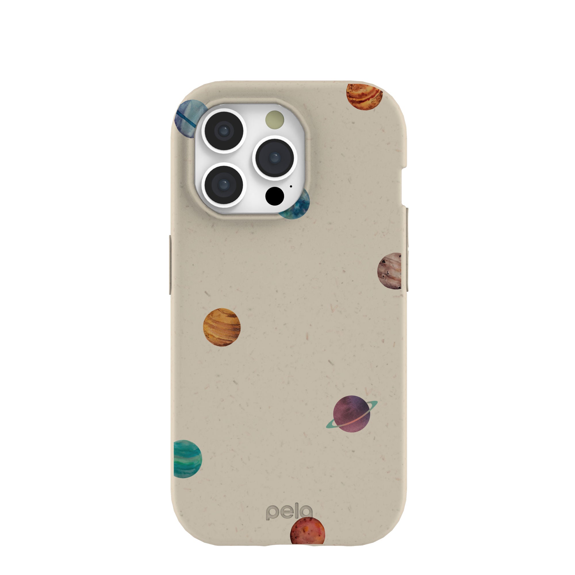 London Fog Lil Planets iPhone 15 Pro Case Refurbished - Pela Case refurbished available on Cerqular