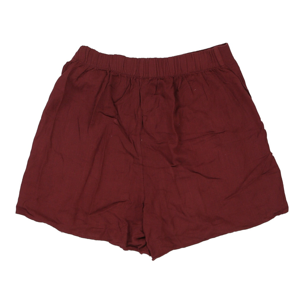 Buy Tezenis Shorts - Medium Burgundy Cotton Refurbished - $16.87 Tezenis Shorts - Medium Burgundy Cotton Refurbished - Thrifted (note: this is a term often used to describe second- refurbished available on Cerqular