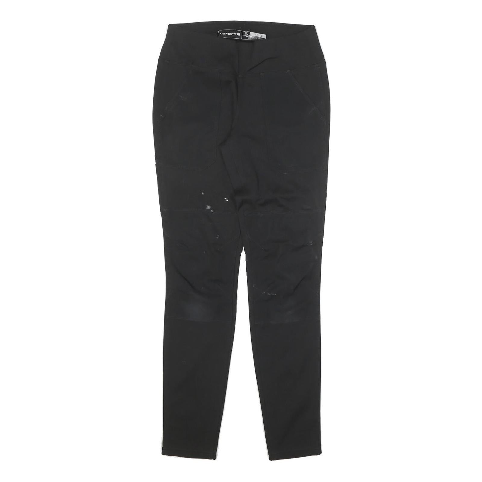 CARHARTT Womens Slim Black Trousers W26 L29 Workwear Utility Pants Refurbished - N/A refurbished available on Cerqular