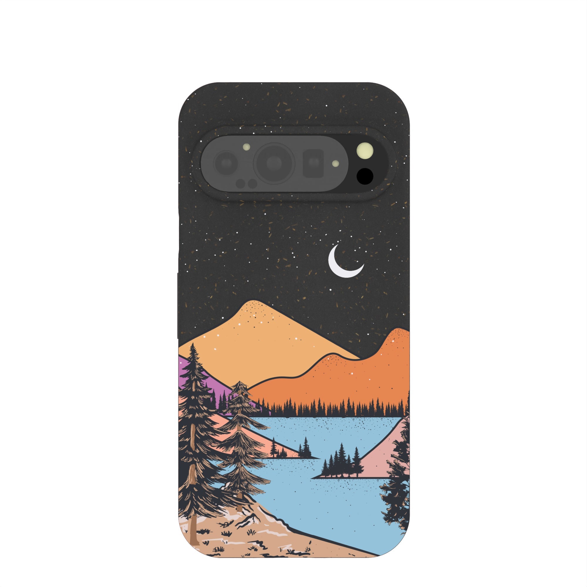 Black Night Trails Google Pixel 9/9 Pro Case Refurbished - Pela Case refurbished available on Cerqular