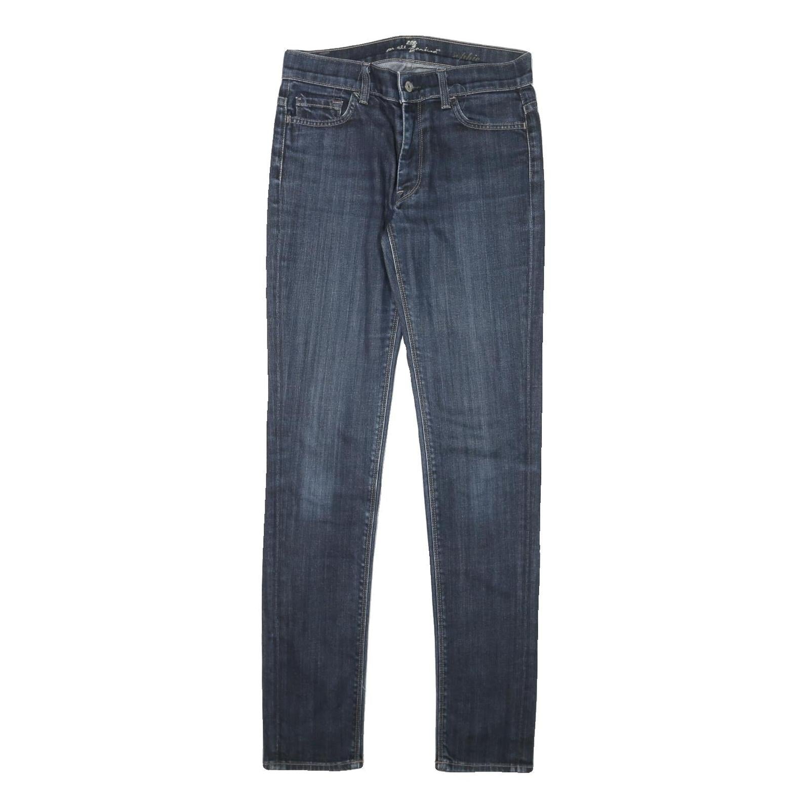 Buy 7 FOR ALL MANKIND Mens Jeans Blue Slim Skinny Denim Medium W28 L31 Stylish Refurbished - $41.59 7 FOR ALL MANKIND Mens Jeans Blue Slim Skinny Denim Medium W28 L31 Stylish Refurbished - N/A refurbished available on Cerqular
