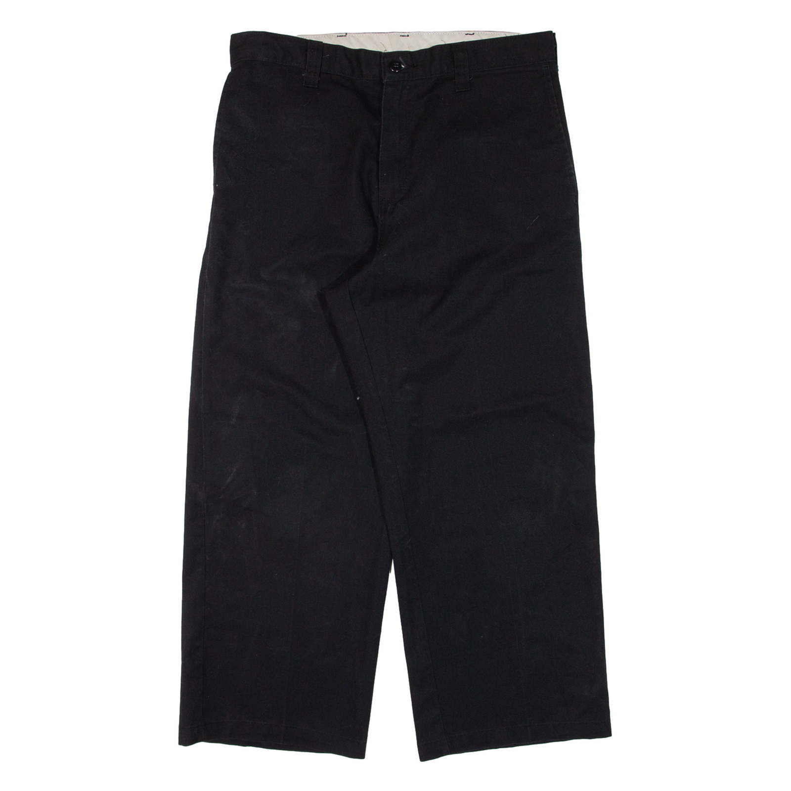 DICKIES Workwear Womens Trousers Black Regular Straight W31 L24 Refurbished - N/A refurbished available on Cerqular