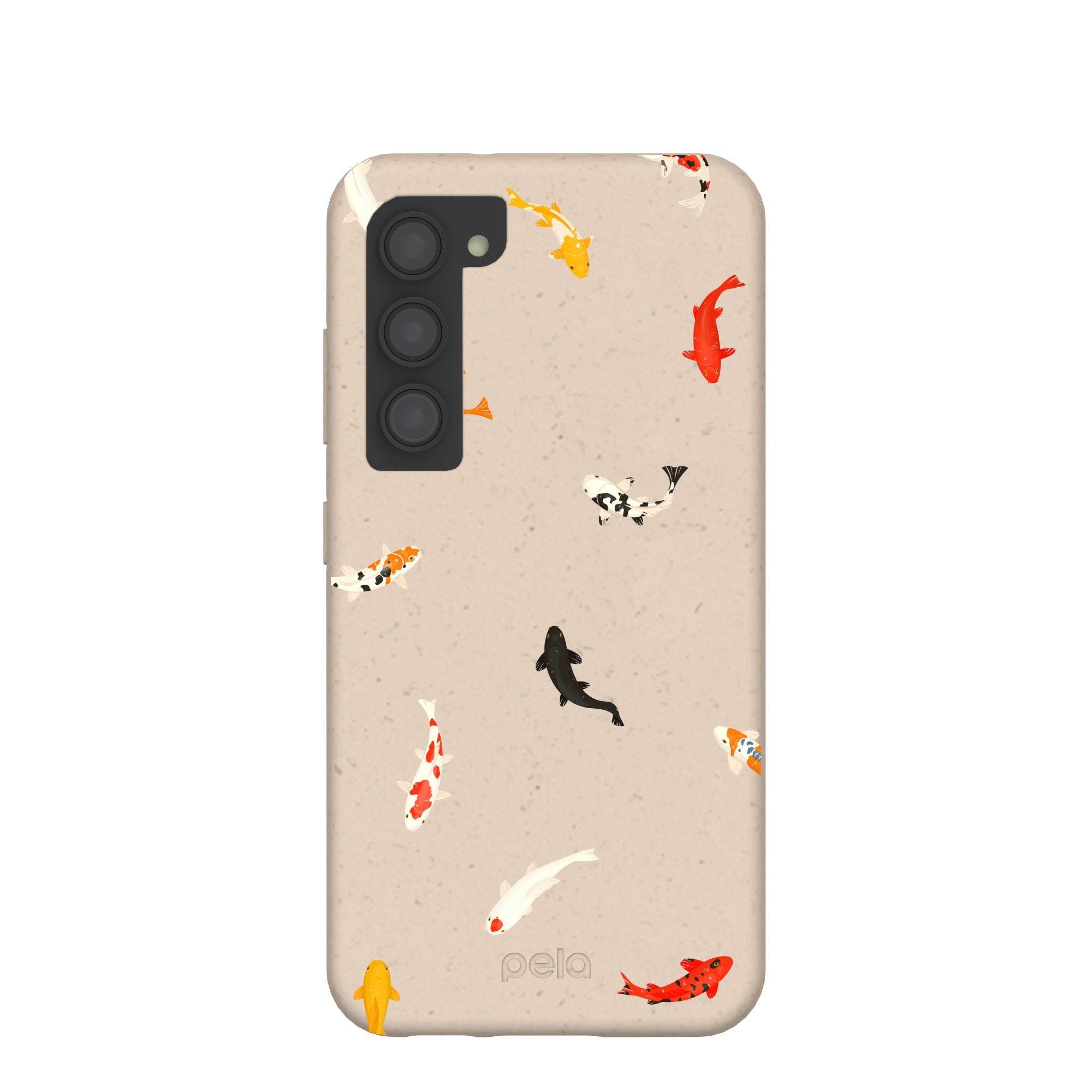 Seashell Lil Koi Samsung Galaxy S23 Case Refurbished - Pela Case refurbished available on Cerqular