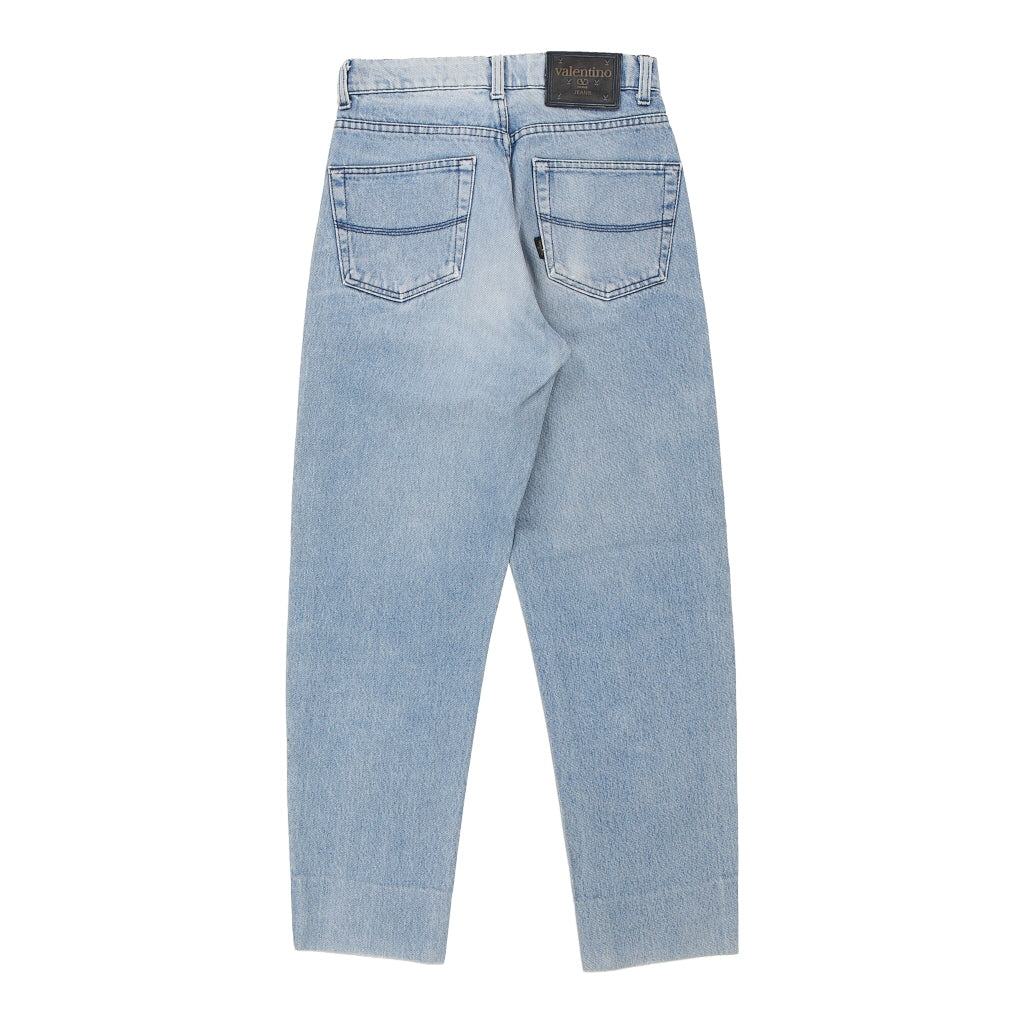 Valentino Jeans - 26W UK 6 Blue Cotton Refurbished - Thrifted (note: this is a term often used to describe second- refurbished available on Cerqular