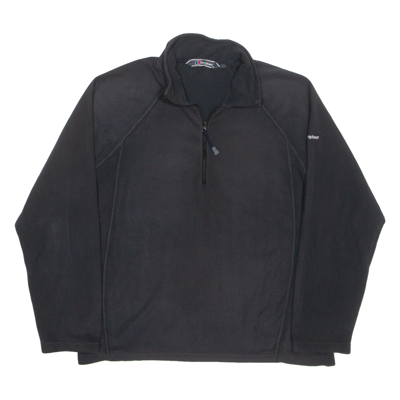 BERGHAUS Womens Fleece Black 1/4 Zip L Refurbished - N/A refurbished available on Cerqular