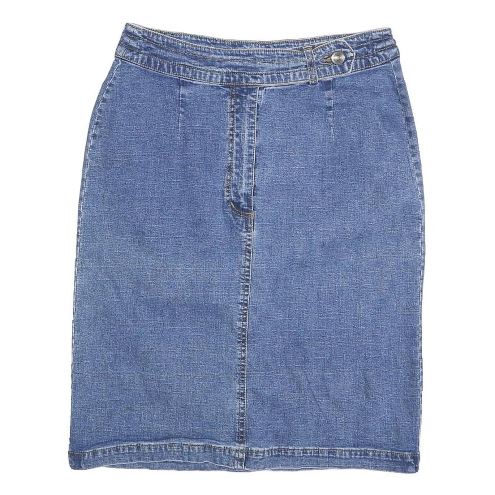 Buy PREMIER INTERNATIONAL Womens Blue Denim Pencil Knee Length Cotton Blend Skirt S Refurbished - $19.49 PREMIER INTERNATIONAL Womens Blue Denim Pencil Knee Length Cotton Blend Skirt S Refurbished - N/A refurbished available on Cerqular