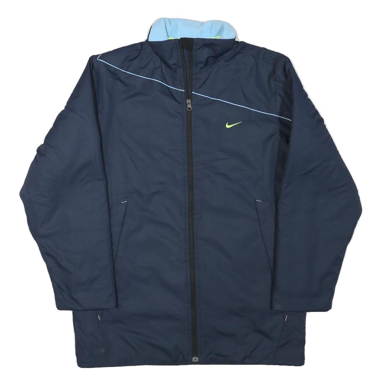 Buy NIKE Mens Navy Blue Sports Jacket L Polyester Blend Zip Plain Lightweight Active Refurbished - $49.39 NIKE Mens Navy Blue Sports Jacket L Polyester Blend Zip Plain Lightweight Active Refurbished - N/A refurbished available on Cerqular