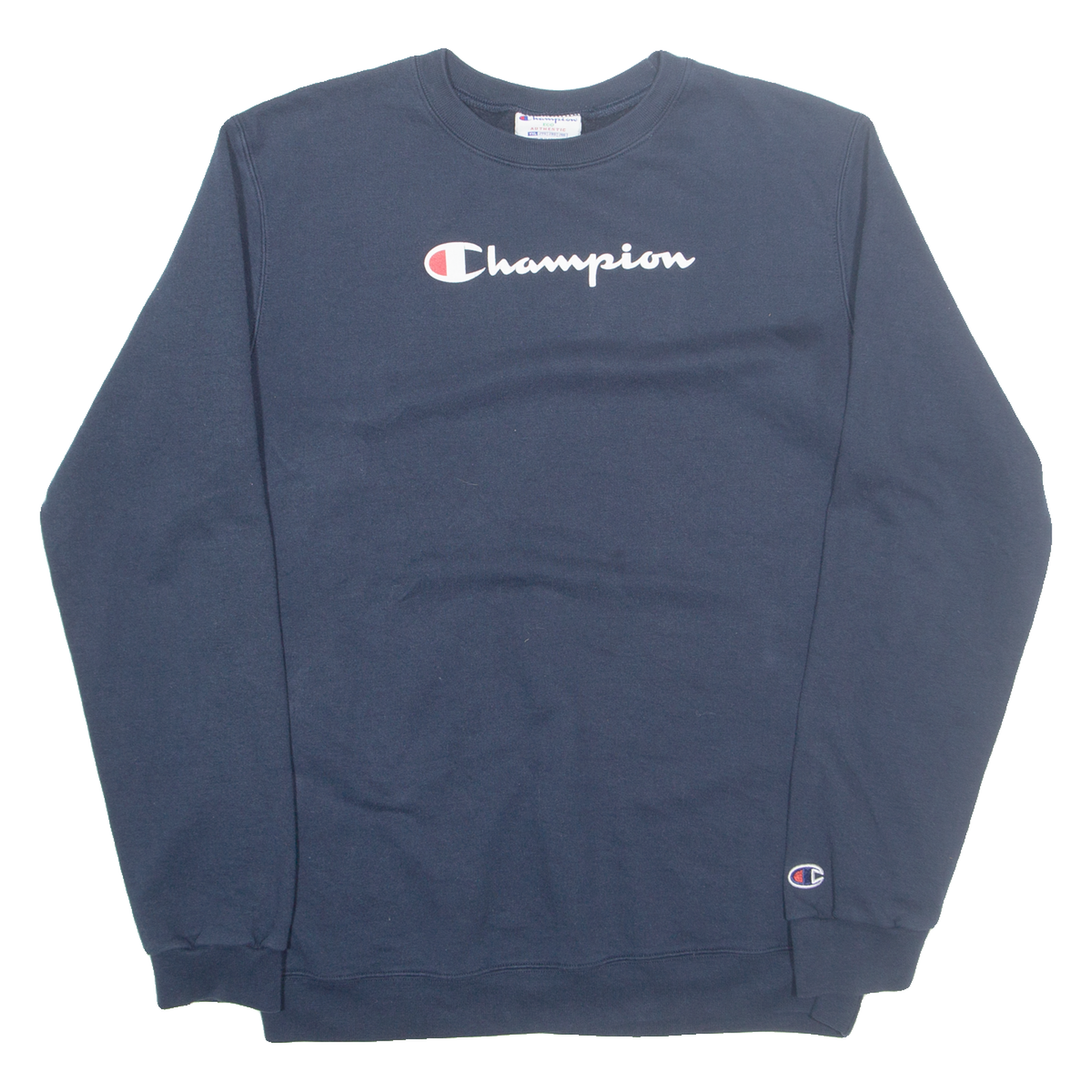 CHAMPION Mens Sweatshirt Blue XL Refurbished - N/A refurbished available on Cerqular