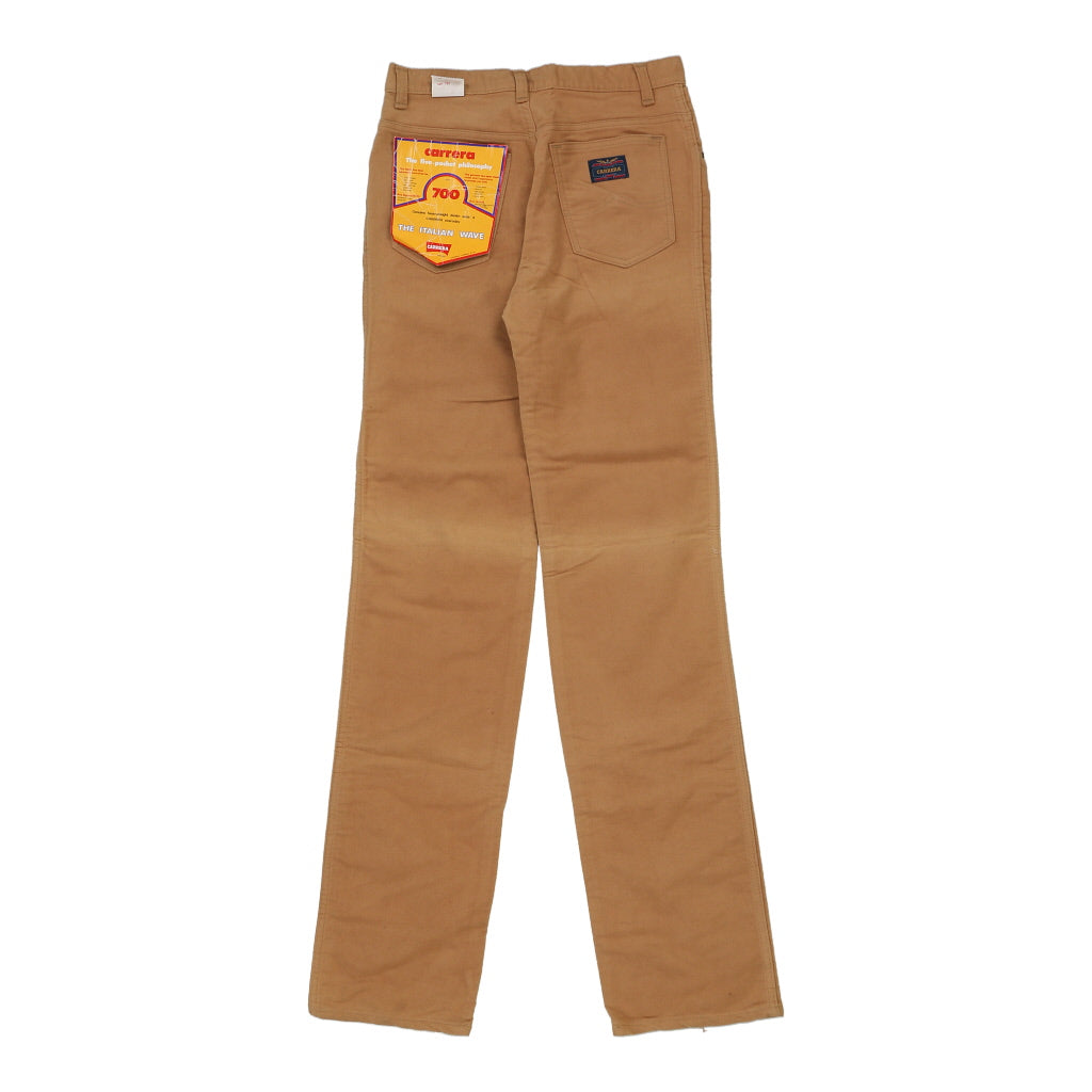 Carrera Trousers - 30W UK 10 Brown Cotton Refurbished - Thrifted (note: this is a term often used to describe second- refurbished available on Cerqular