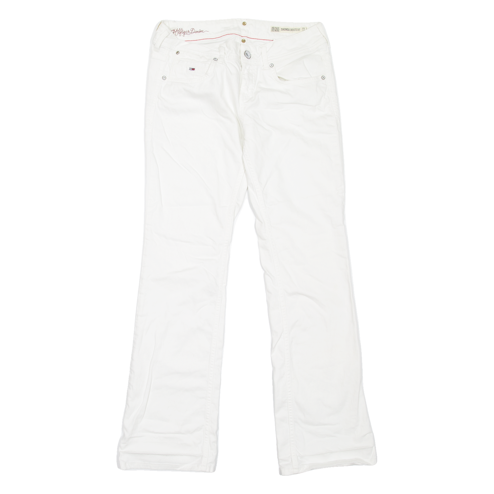 HILFIGER DENIM Rhonda Womens Jeans White Regular Bootcut W31 L32 Refurbished - N/A refurbished available on Cerqular