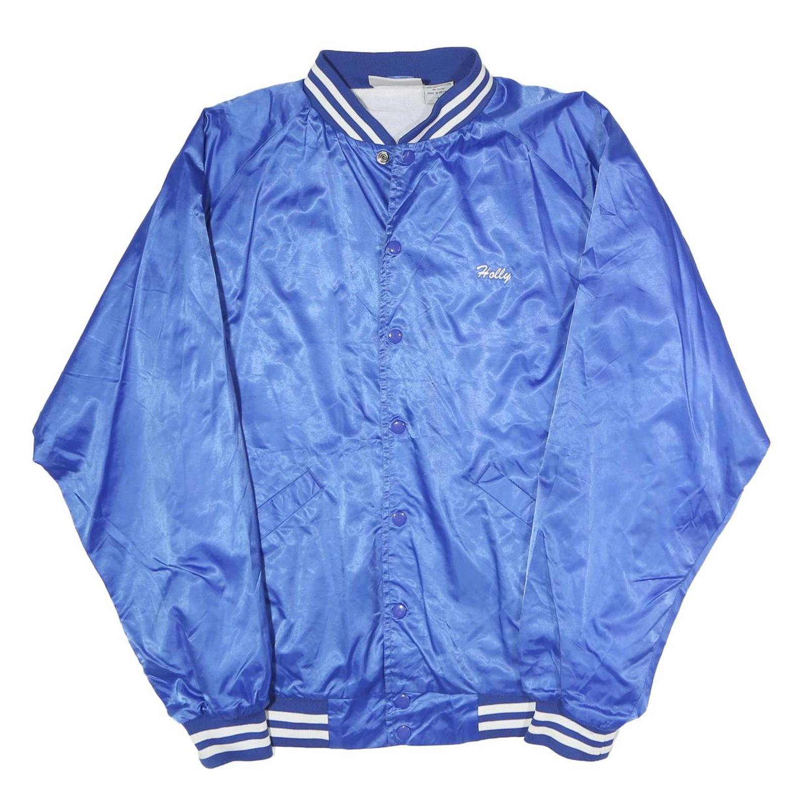 CARDINAL Mens Blue Nylon Button Jacket L Plain American Heritage Tour 2010 Refurbished - N/A refurbished available on Cerqular