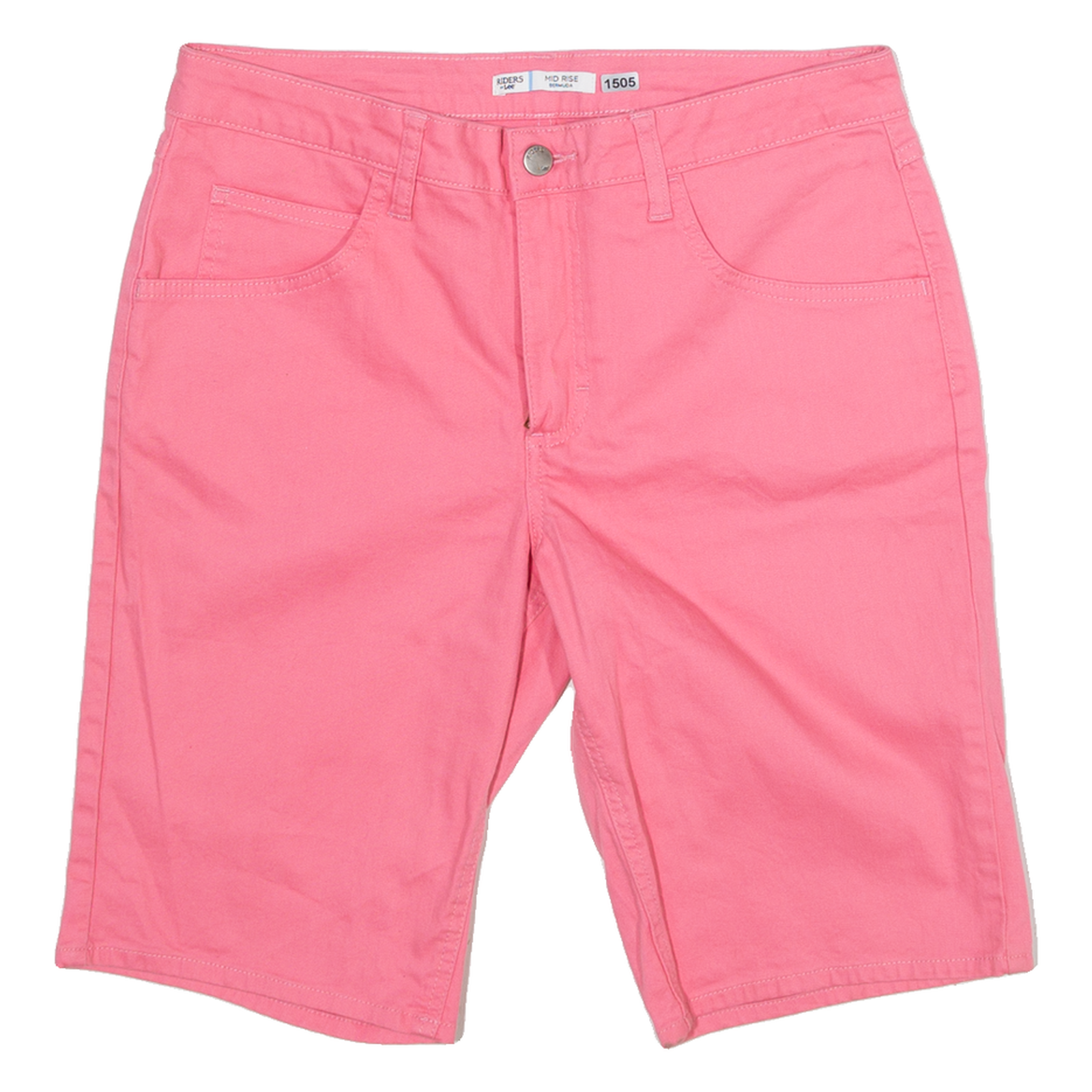 LEE Mid Rise Womens Jorts Shorts Pink M W32 Refurbished - N/A refurbished available on Cerqular