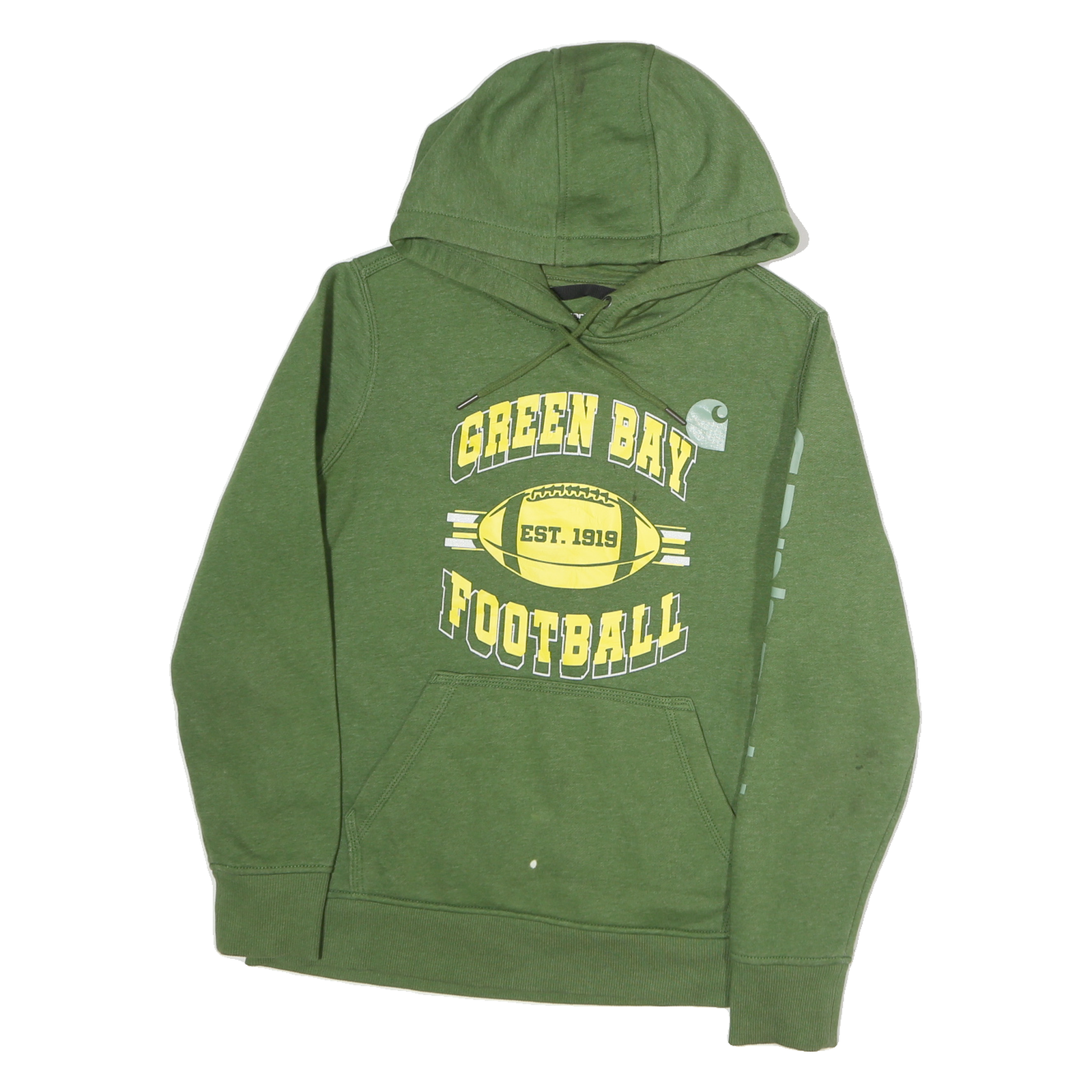 Buy CARHARTT Mens Green Bay Football Hoodie M Cotton Pullover M Weight Comfort Refurbished - $59.79 CARHARTT Mens Green Bay Football Hoodie M Cotton Pullover M Weight Comfort Refurbished - N/A refurbished available on Cerqular