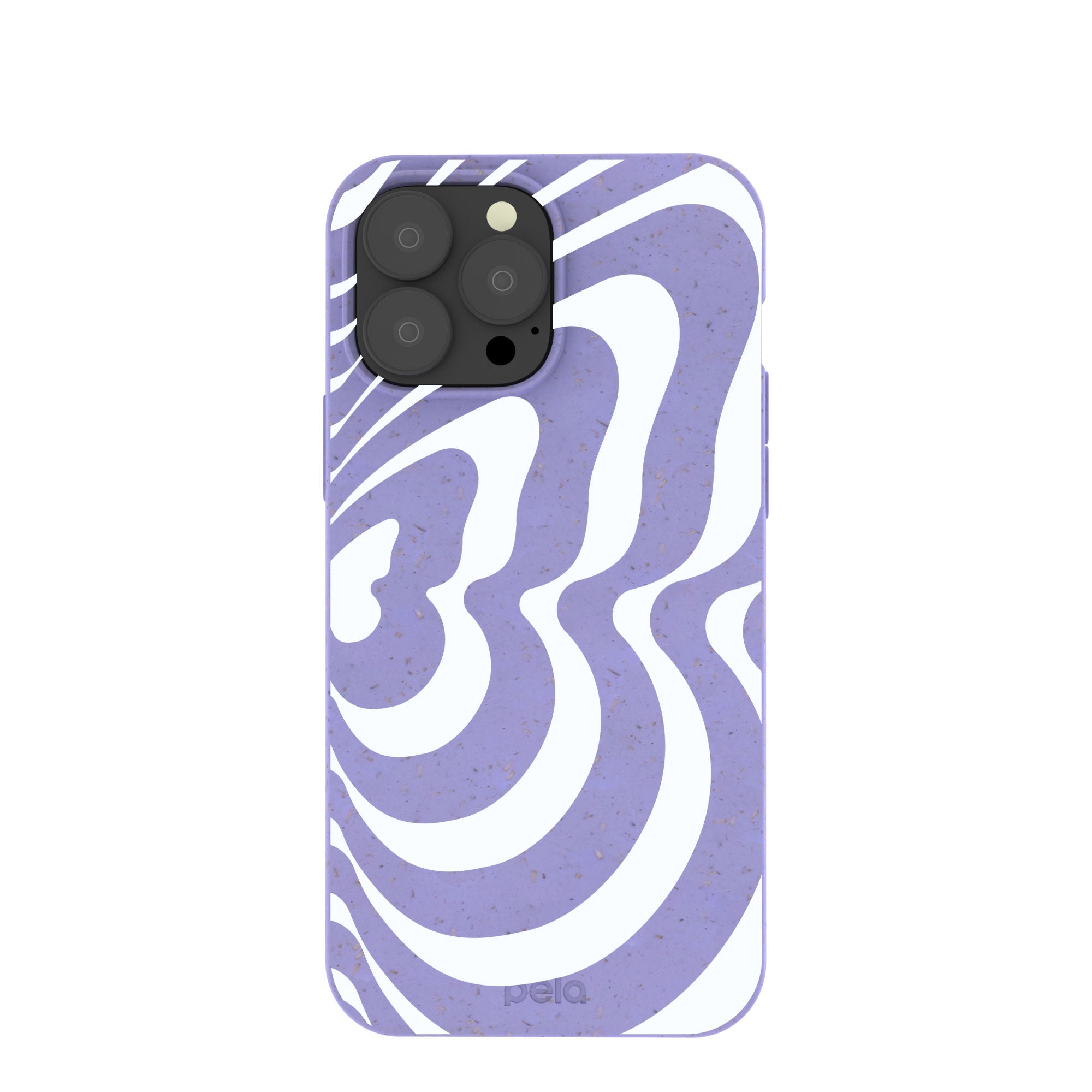 Lavender Flutter Right iPhone 13 Pro Max Case Refurbished - Pela Case refurbished available on Cerqular