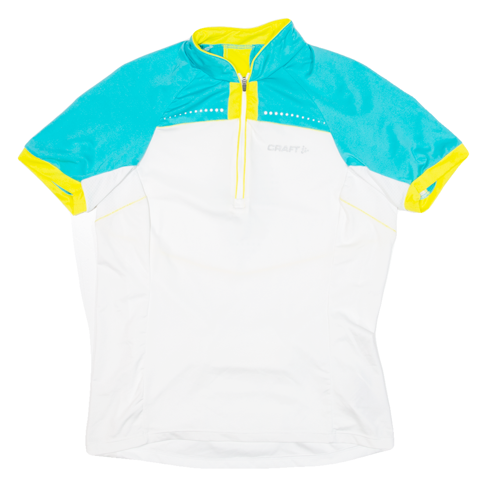 CRAFT Cycling Mens Jersey White 1/4 Zip M Refurbished - N/A refurbished available on Cerqular