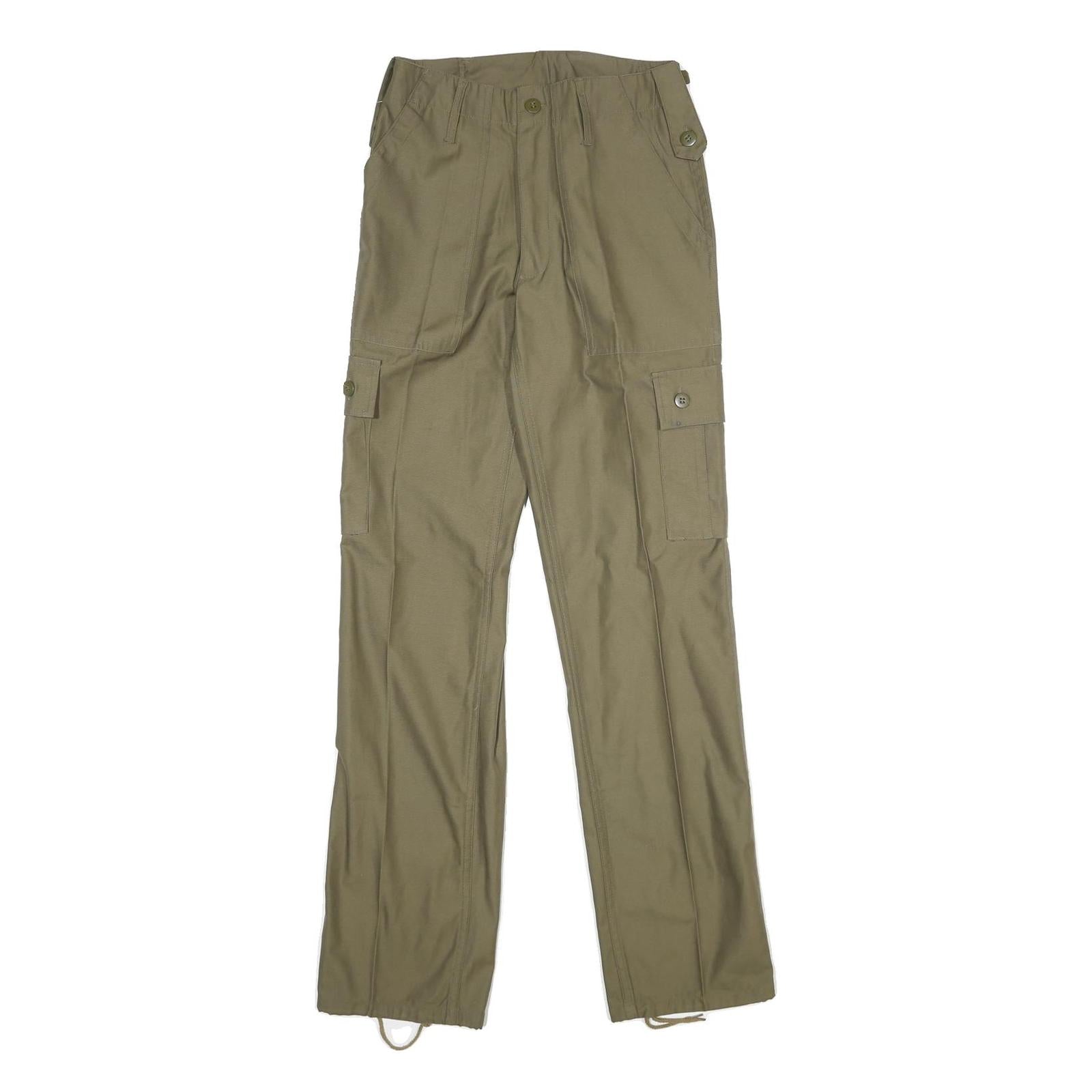 Buy Mens Polyester Blend Beige Regular Fit Cargo Trousers W26 L33 Utility Style Zip Refurbished - $23.39 Mens Polyester Blend Beige Regular Fit Cargo Trousers W26 L33 Utility Style Zip Refurbished - N/A refurbished available on Cerqular
