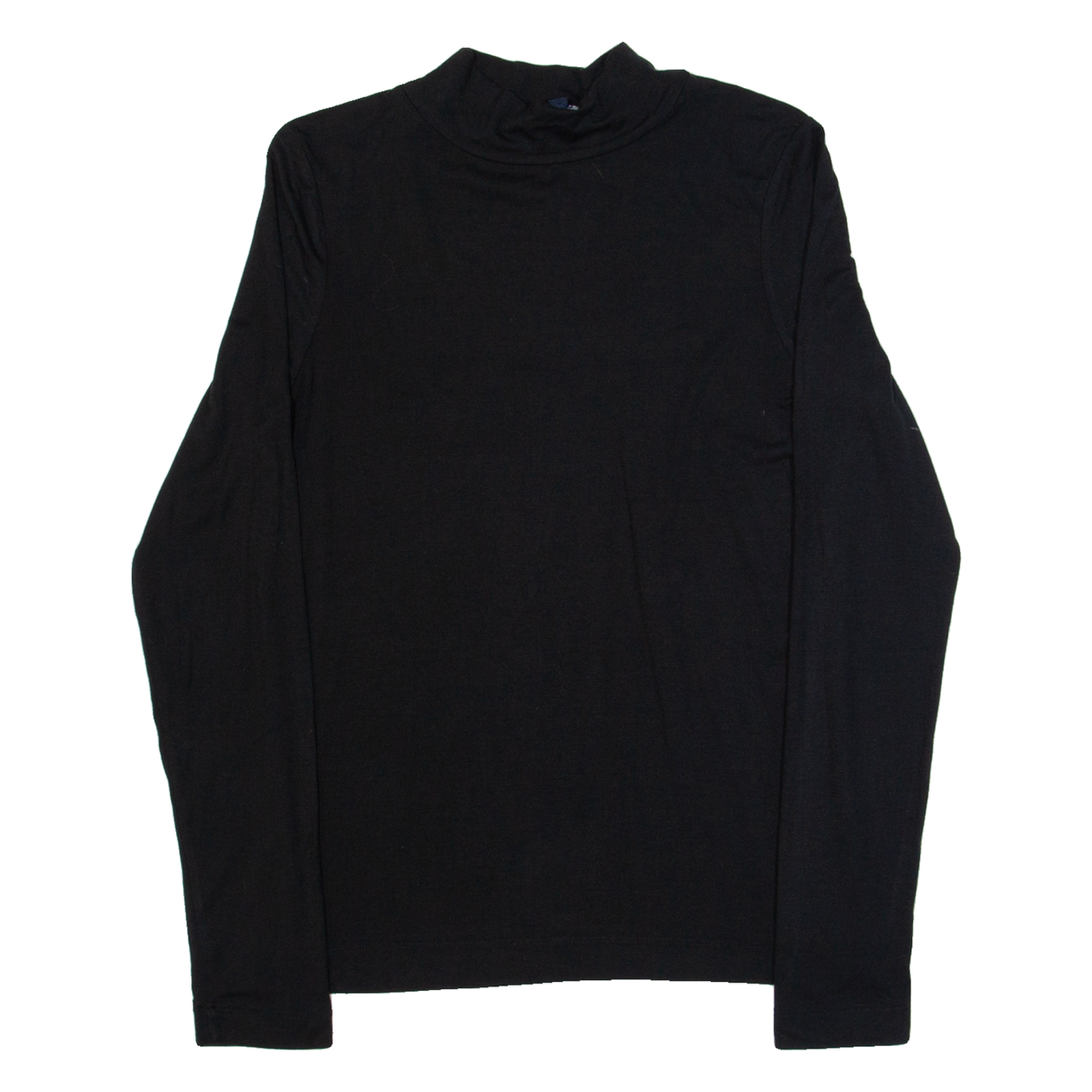 FRENCH CONNECTION Womens Top Black High Neck Long Sleeve M Refurbished - N/A refurbished available on Cerqular