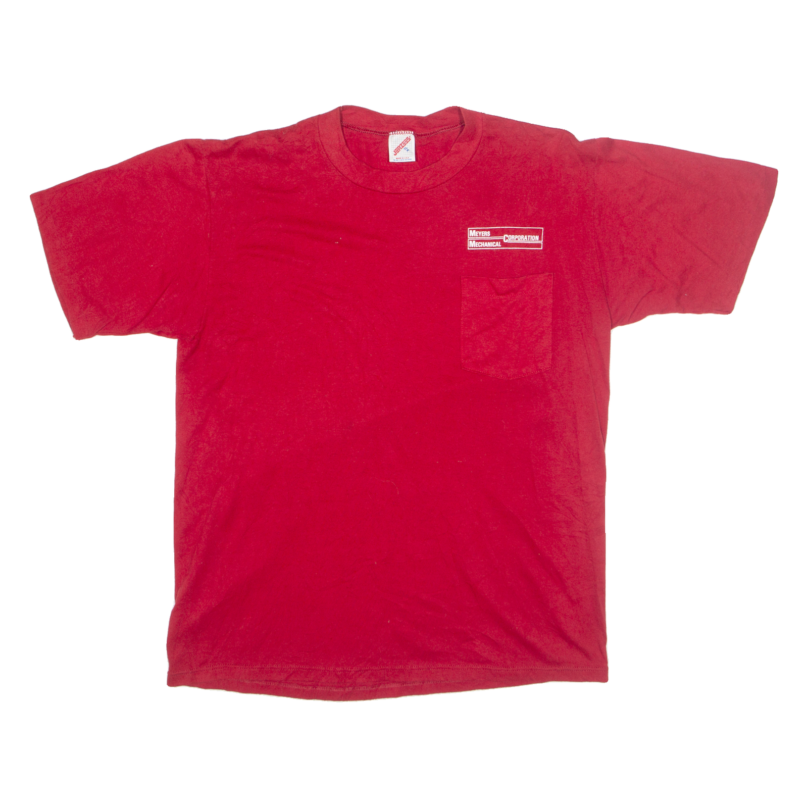 JERZEES Mechanical Workwear Mens T-Shirt Red XL Refurbished - N/A refurbished available on Cerqular