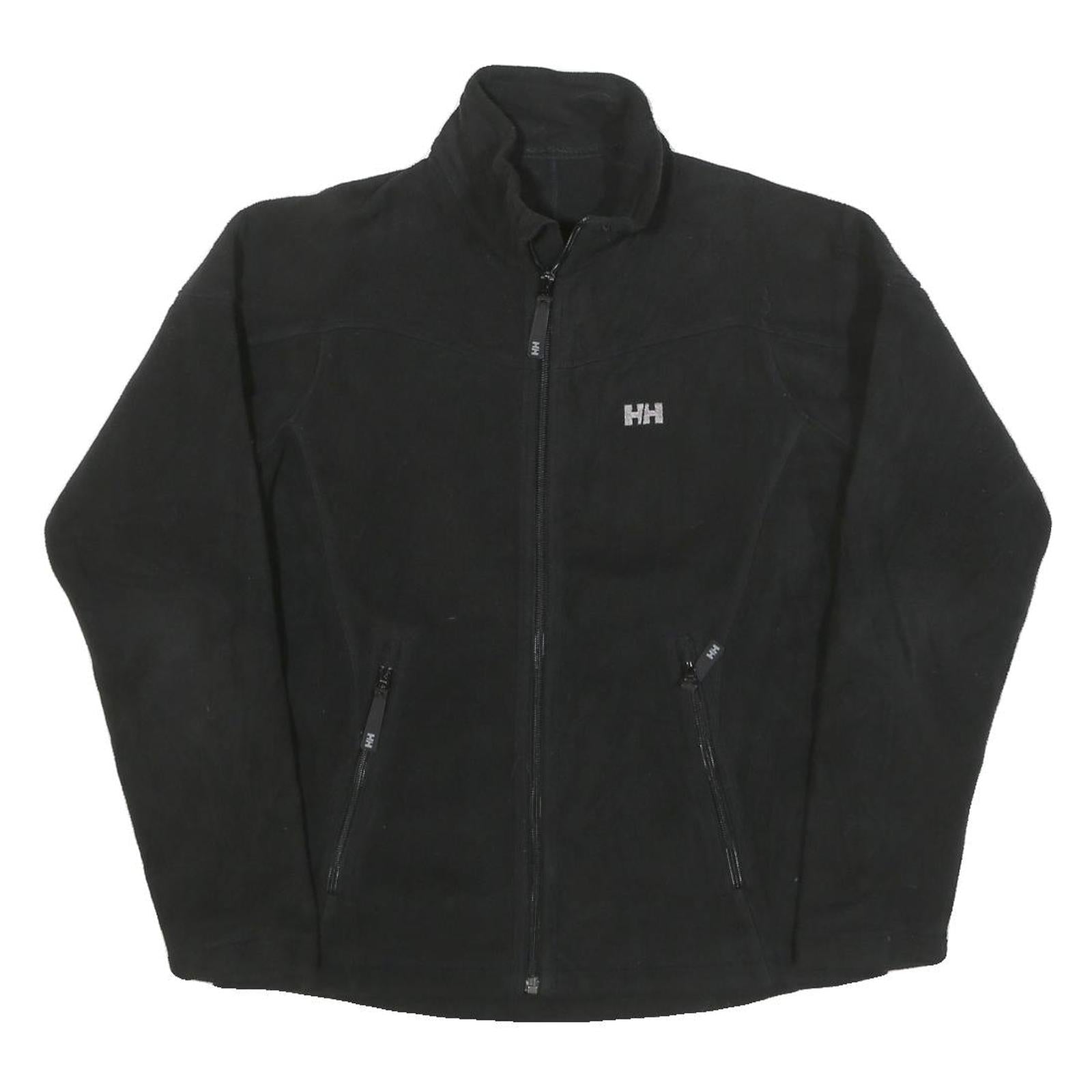 HELLY HANSEN Mens Black Jacket S Polyester Blend Plain Zip Outdoor Casual Refurbished - N/A refurbished available on Cerqular