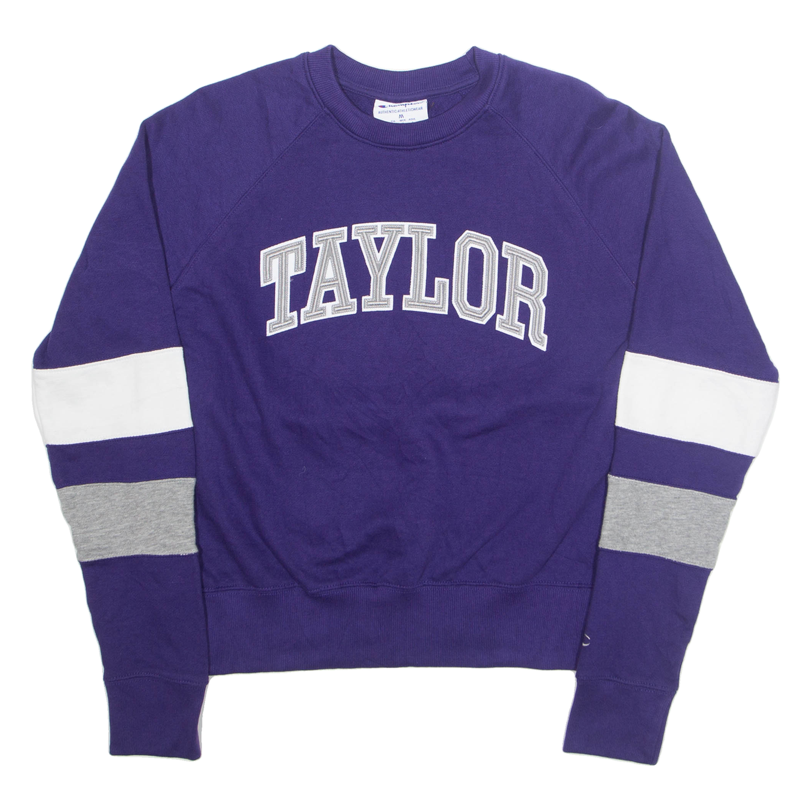 CHAMPION Taylor University Womens Sweatshirt Purple USA M Refurbished - N/A refurbished available on Cerqular
