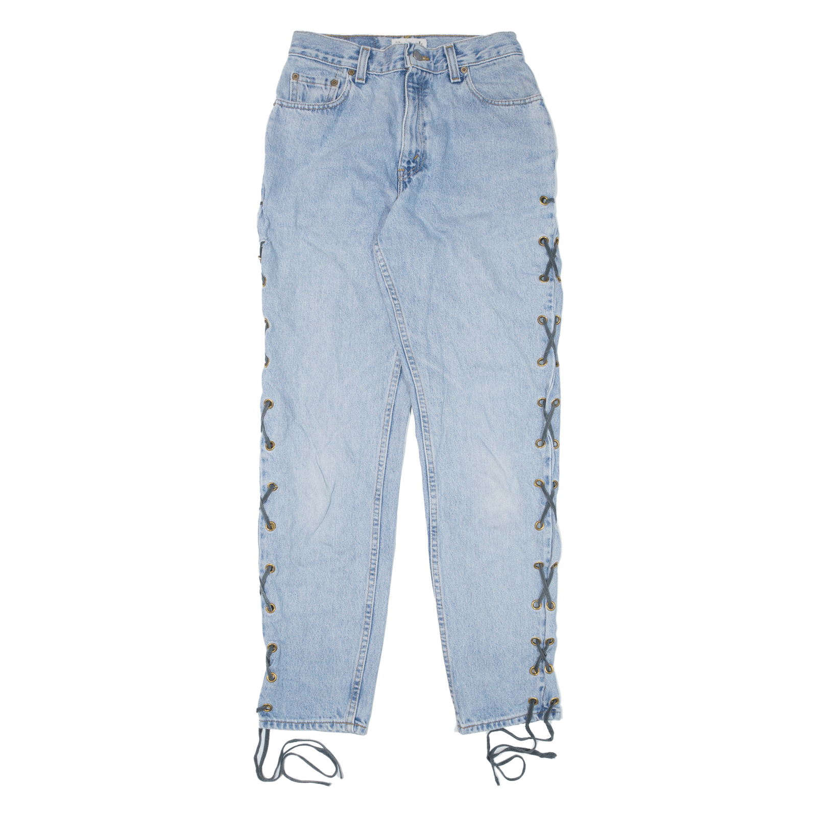 LEVI'S Reworked Womens Jeans Blue Regular Mom 90s W26 L30 Refurbished - N/A refurbished available on Cerqular