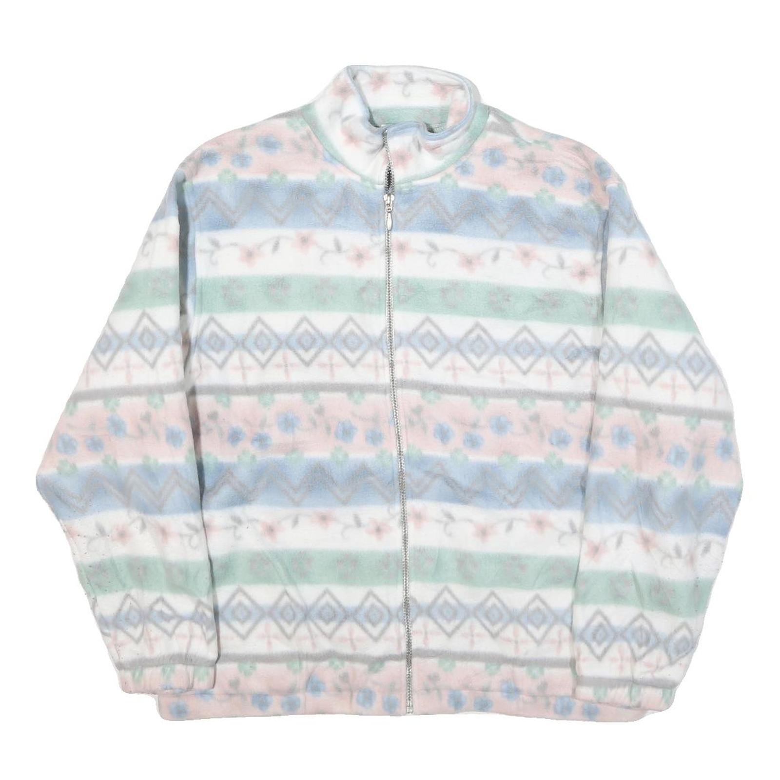 Buy ALFRED DUNNER Womens Pastel Stripe Zip Jacket M Polyester Blend Fleece Refurbished - $32.49 ALFRED DUNNER Womens Pastel Stripe Zip Jacket M Polyester Blend Fleece Refurbished - N/A refurbished available on Cerqular