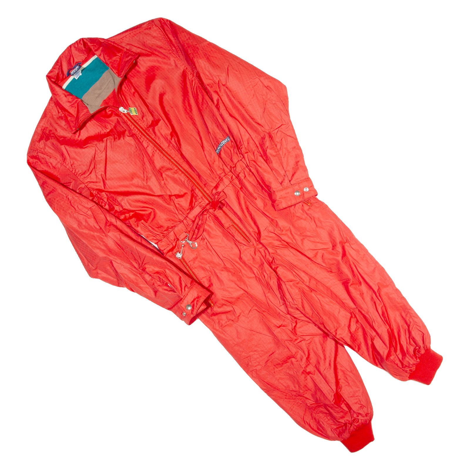 GOLDEN CUP 3/4 Length Womens Ski Suit Red 90s S W28 L19 Refurbished - N/A refurbished available on Cerqular
