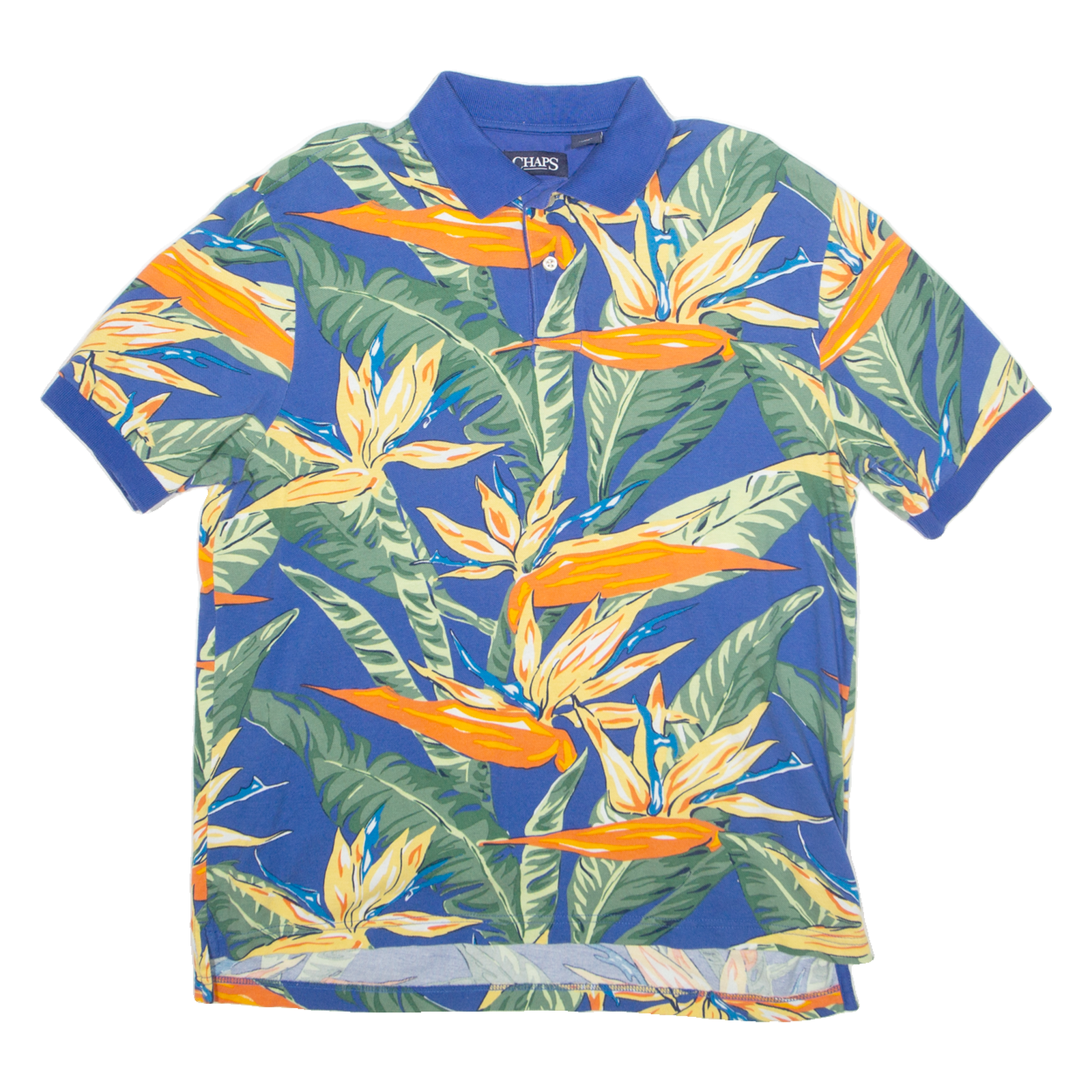 Buy CHAPS Mens Polo Shirt Blue Floral M Refurbished - $25.99 CHAPS Mens Polo Shirt Blue Floral M Refurbished - N/A refurbished available on Cerqular