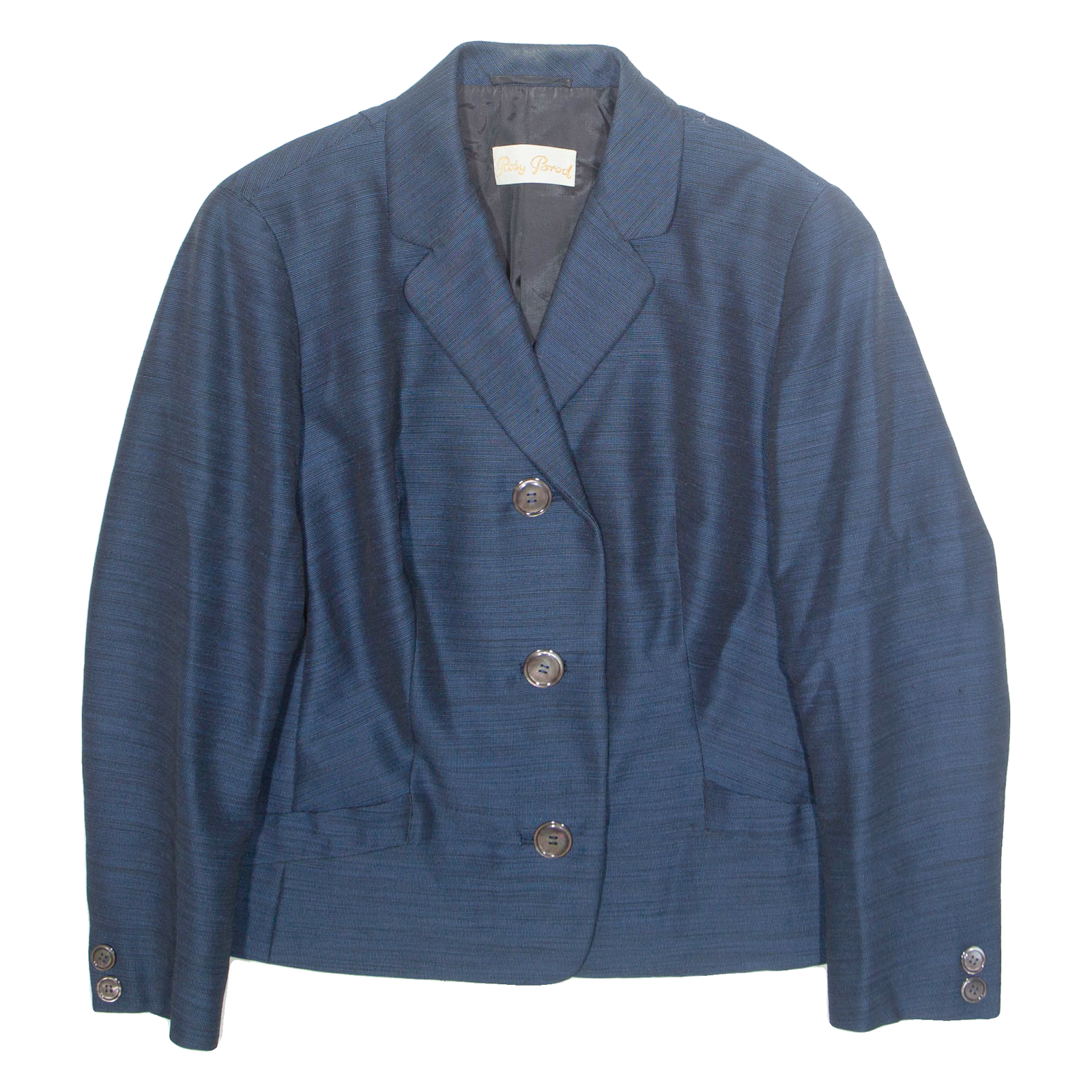 ROSY FOROD Womens Blazer Jacket Blue M Refurbished - N/A refurbished available on Cerqular
