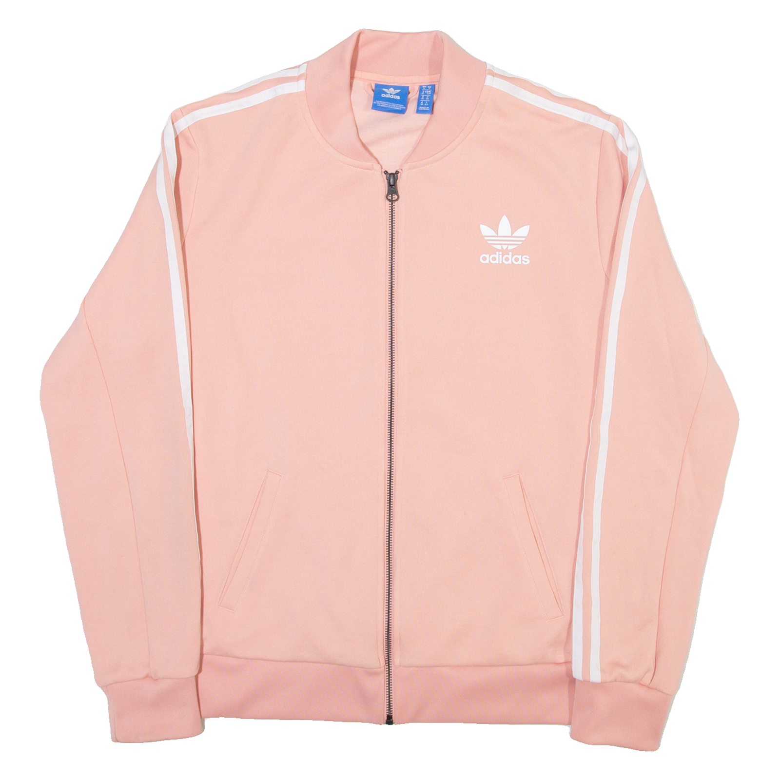 ADIDAS Womens Track Jacket Pink UK 10 Refurbished - N/A refurbished available on Cerqular