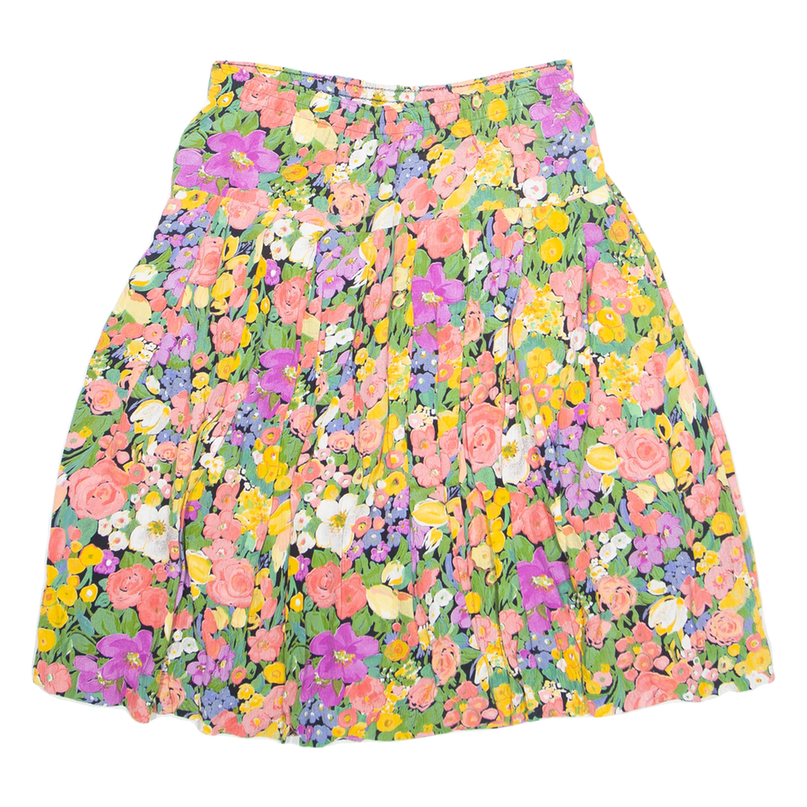 Buy Womens Skater Skirt Pink Short Viscose Floral M Refurbished - $18.19 Womens Skater Skirt Pink Short Viscose Floral M Refurbished - N/A refurbished available on Cerqular