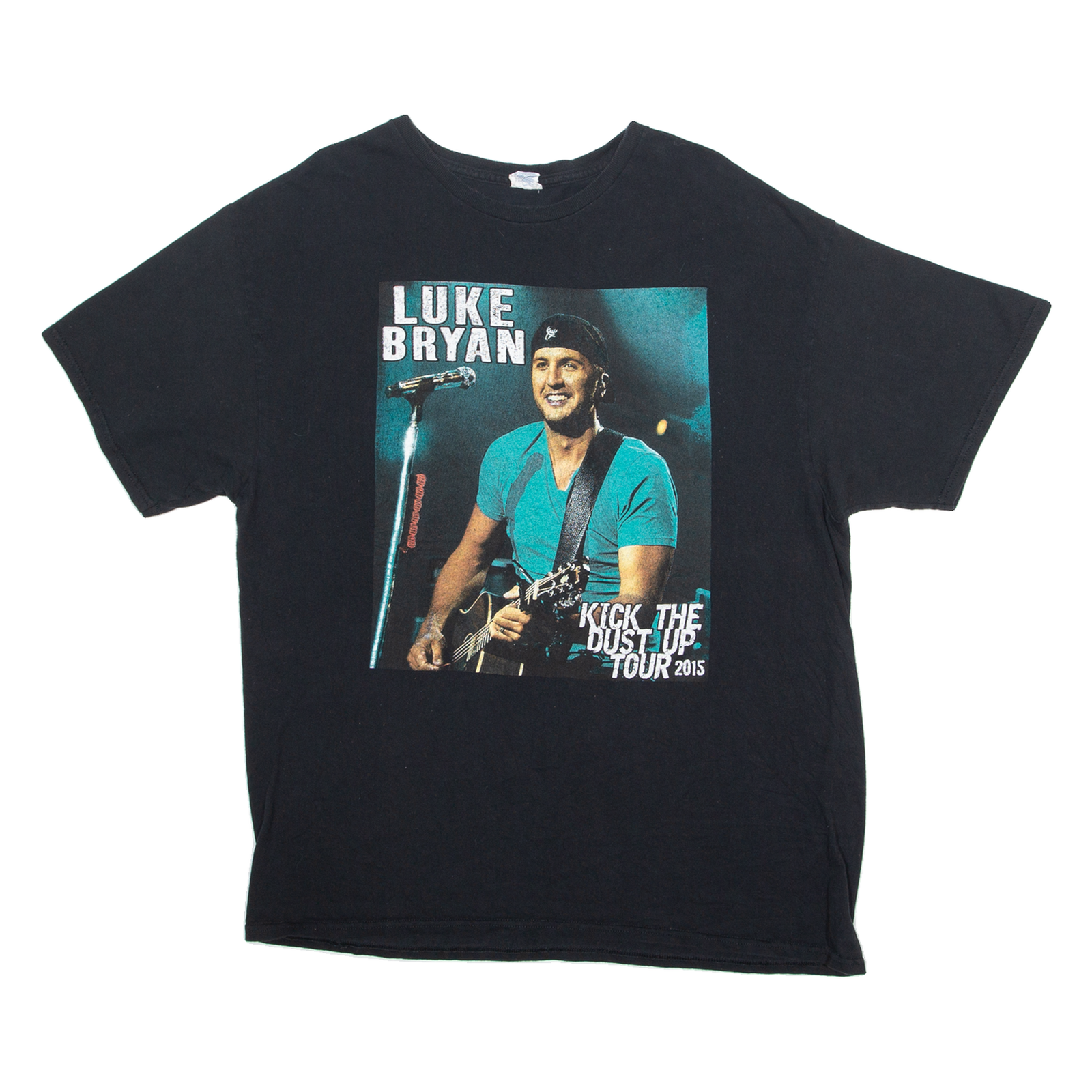 DELTA PRO WEIGHT Luke Bryan Kick The Dust Up Tour Mens T-Shirt Black 3XL Refurbished - N/A refurbished available on Cerqular