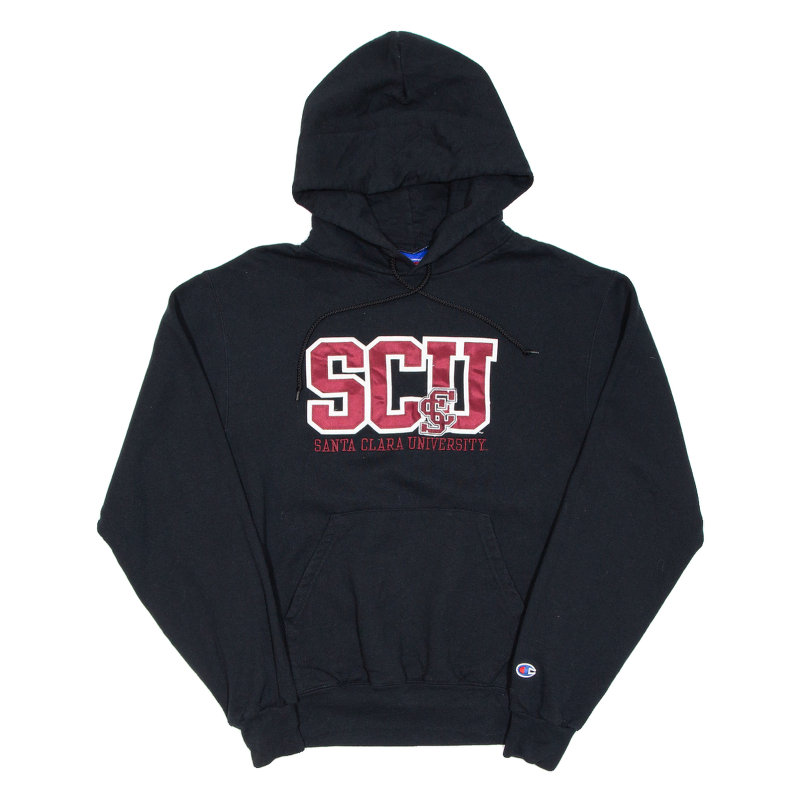 CHAMPION Santa Clara University Mens Black Hoodie USA S Refurbished - N/A refurbished available on Cerqular