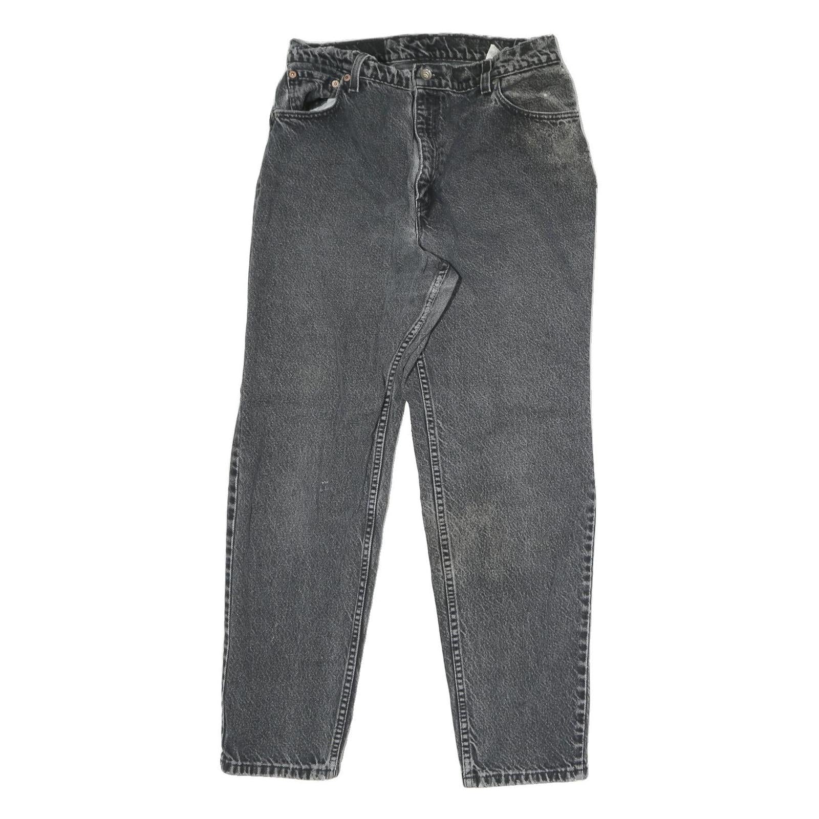 LEVI'S Mens Jeans Black Slim Skinny Denim W28 L27 Classic Cotton Zip Fastening Refurbished - N/A refurbished available on Cerqular