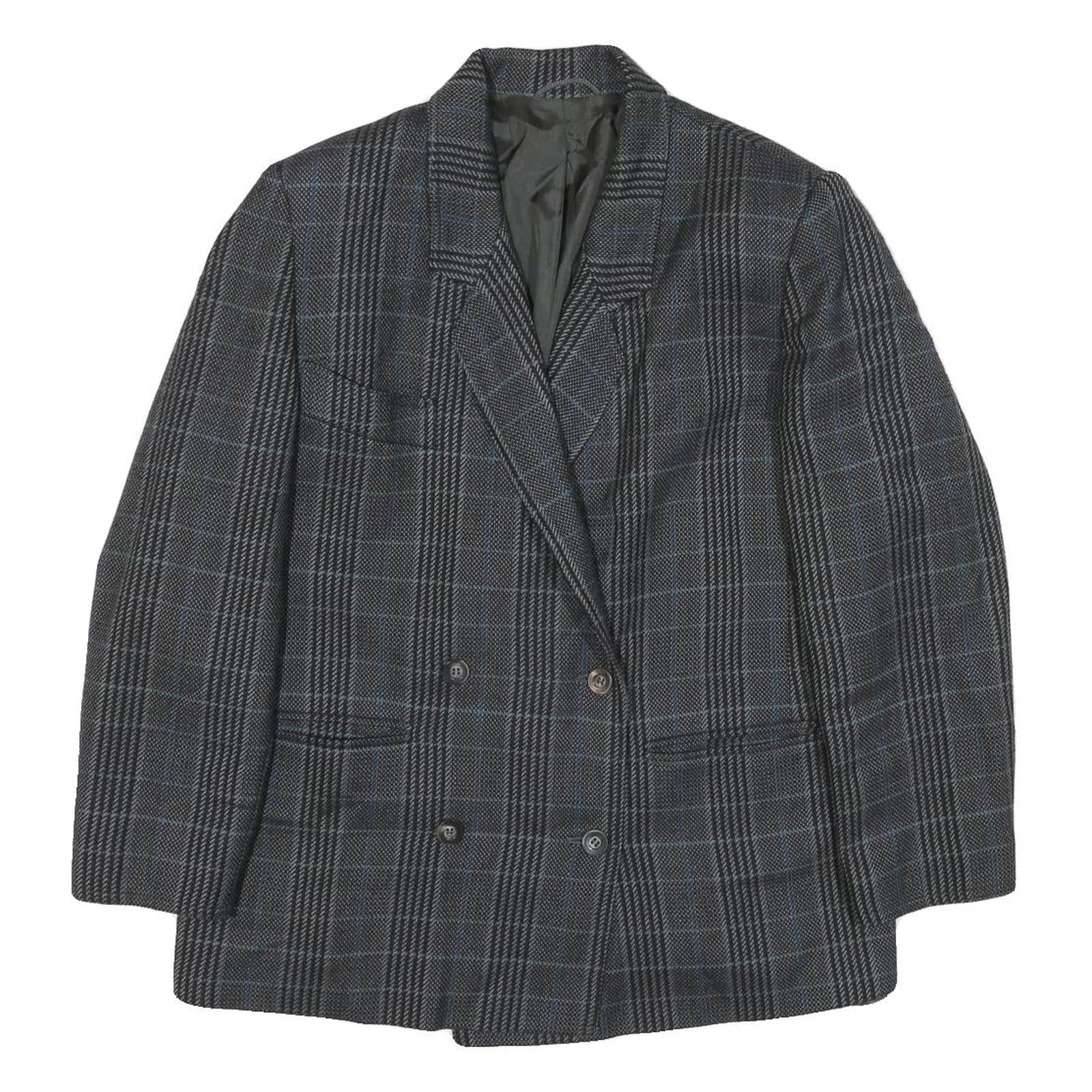 Buy Womens Grey Plain Button Jacket M Polyester Blend Classic Blazer M Refurbished - $48.09 Womens Grey Plain Button Jacket M Polyester Blend Classic Blazer M Refurbished - N/A refurbished available on Cerqular