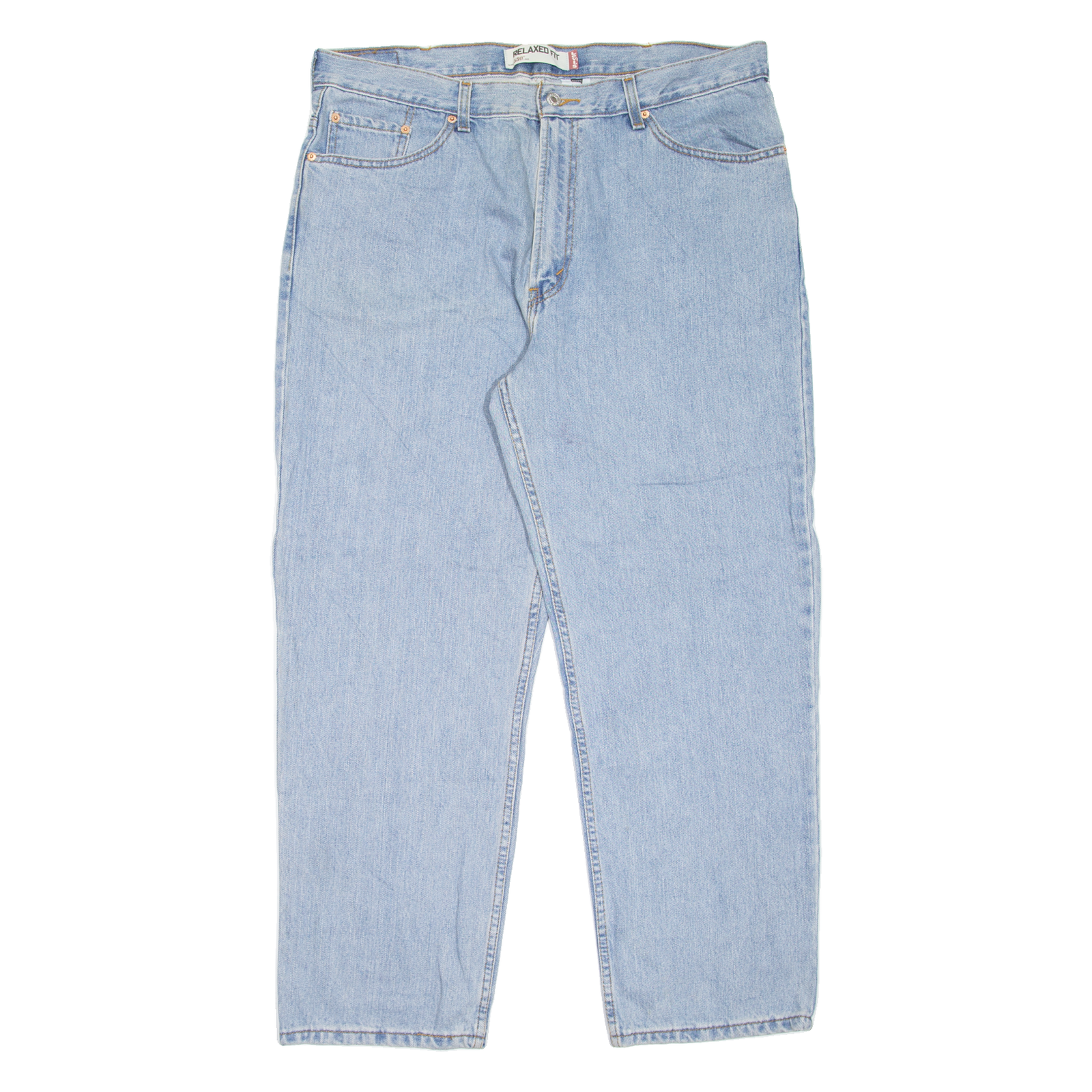 LEVI'S 550 Jeans Mens Blue Relaxed Tapered W40 L30 Refurbished - N/A refurbished available on Cerqular
