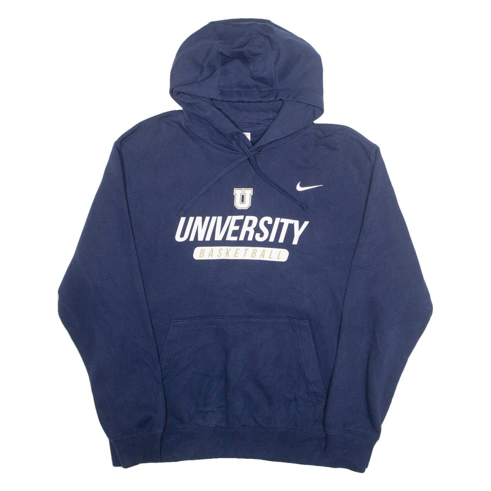 NIKE University Basketball Mens Blue Hoodie USA XL Refurbished - N/A refurbished available on Cerqular