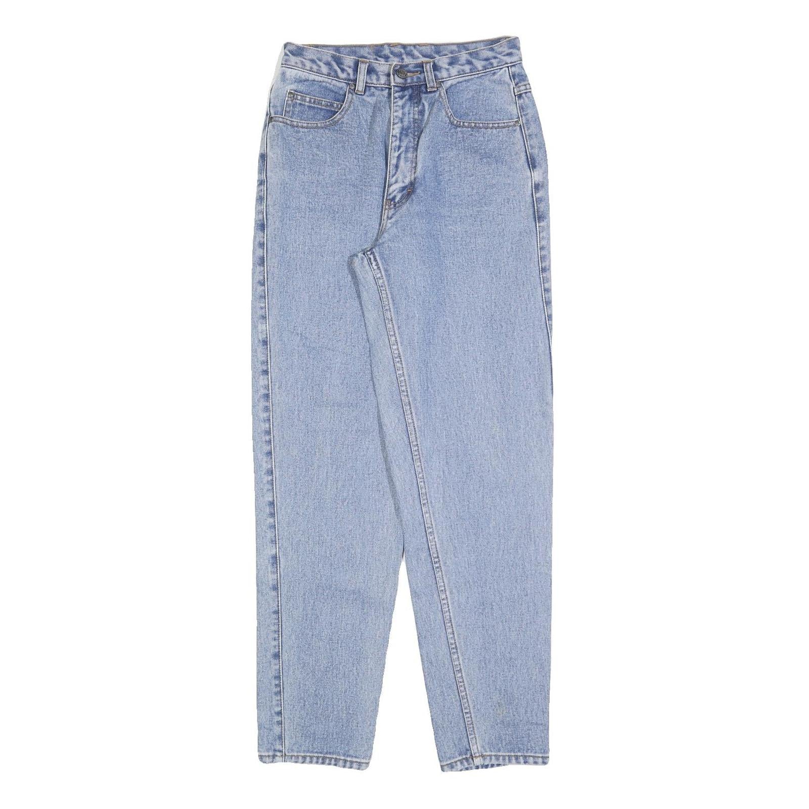 TEDDYS Womens Jeans Blue Regular Straight Denim Light W25 L30 Classic Fit Refurbished - N/A refurbished available on Cerqular