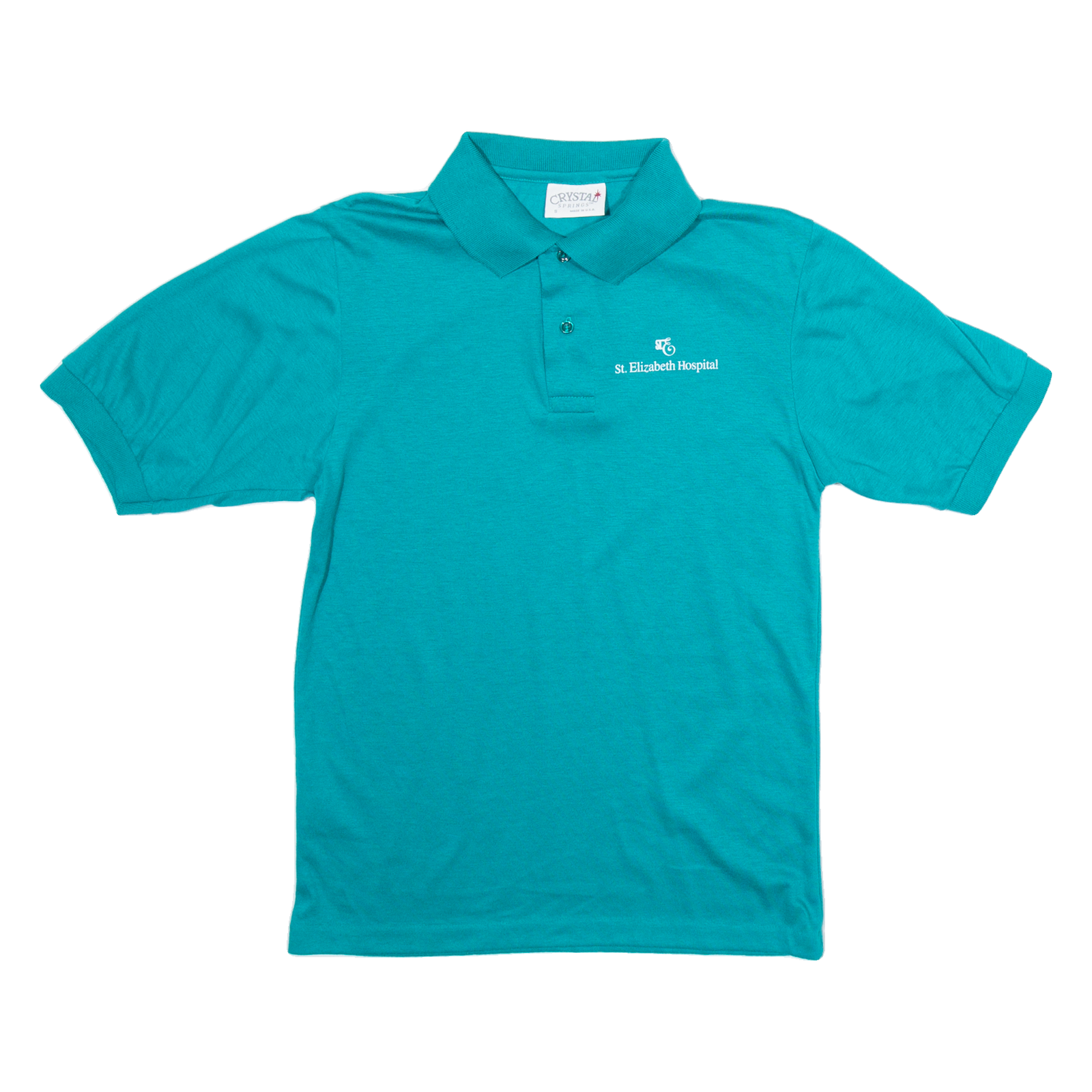 CRYSTAL Mens Polo Shirt Green S Refurbished - N/A refurbished available on Cerqular