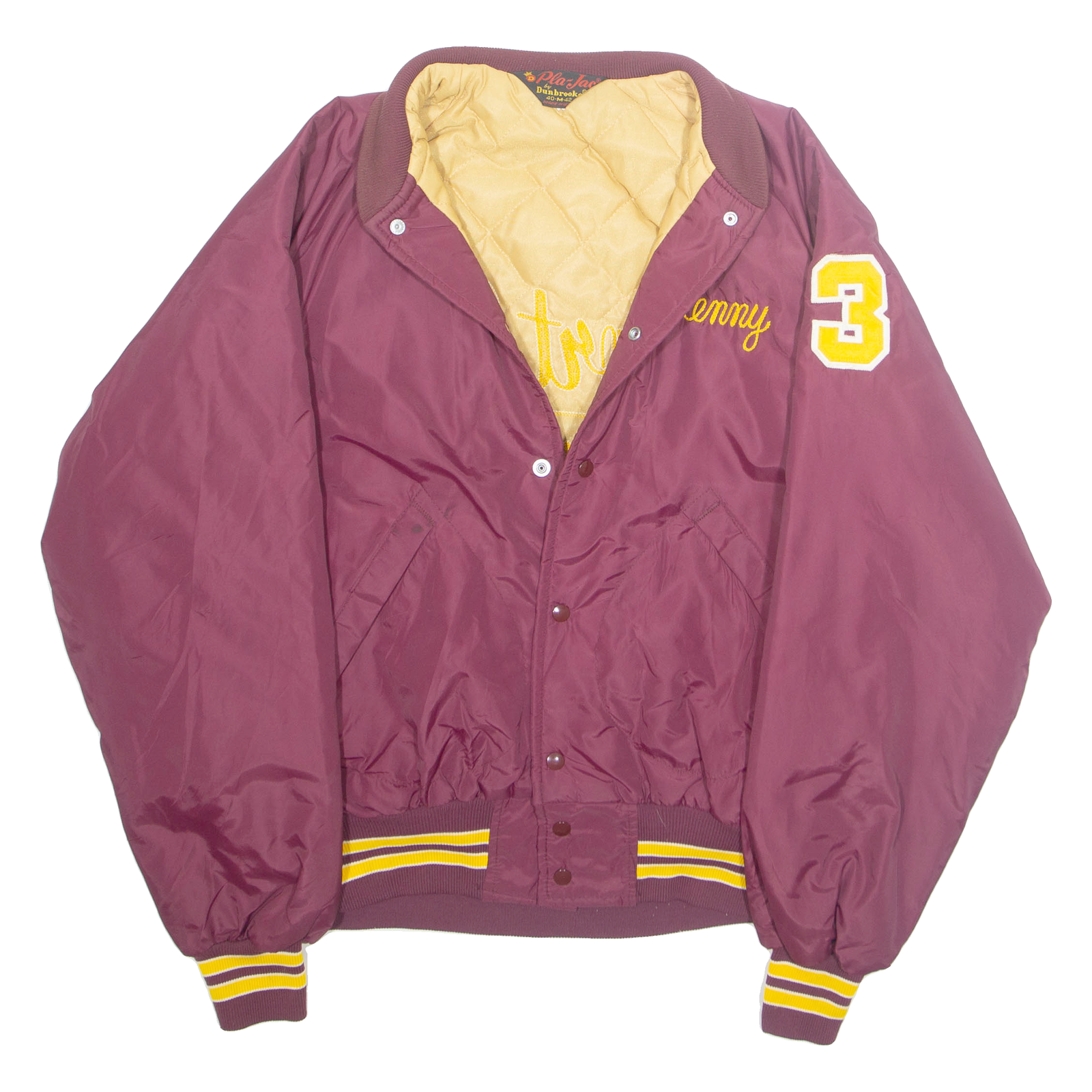 Buy PLA-JAC Mens Varsity Jacket Red Nylon USA M Refurbished - $50.69 PLA-JAC Mens Varsity Jacket Red Nylon USA M Refurbished - N/A refurbished available on Cerqular