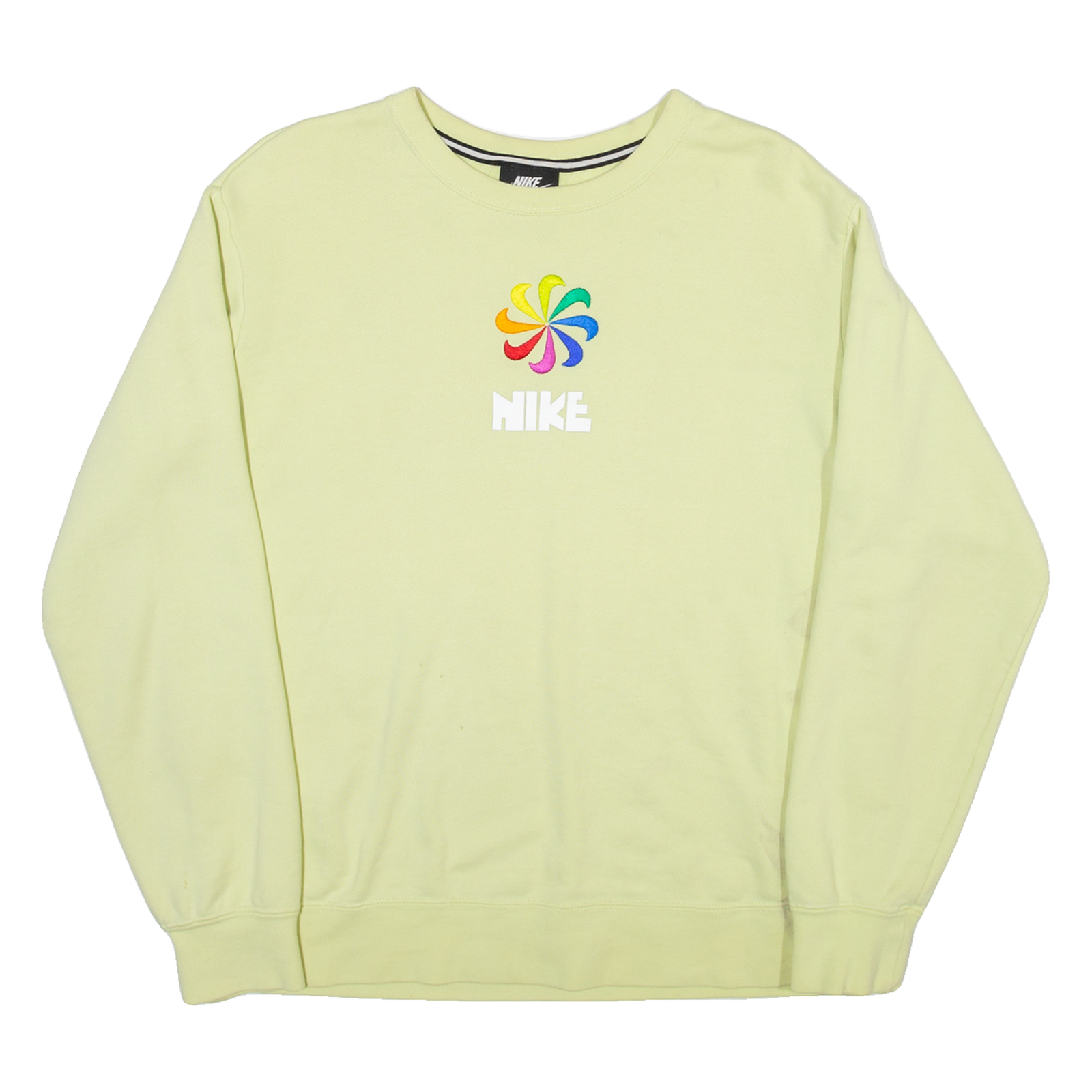 NIKE Mens Sweatshirt Green S Refurbished - N/A refurbished available on Cerqular