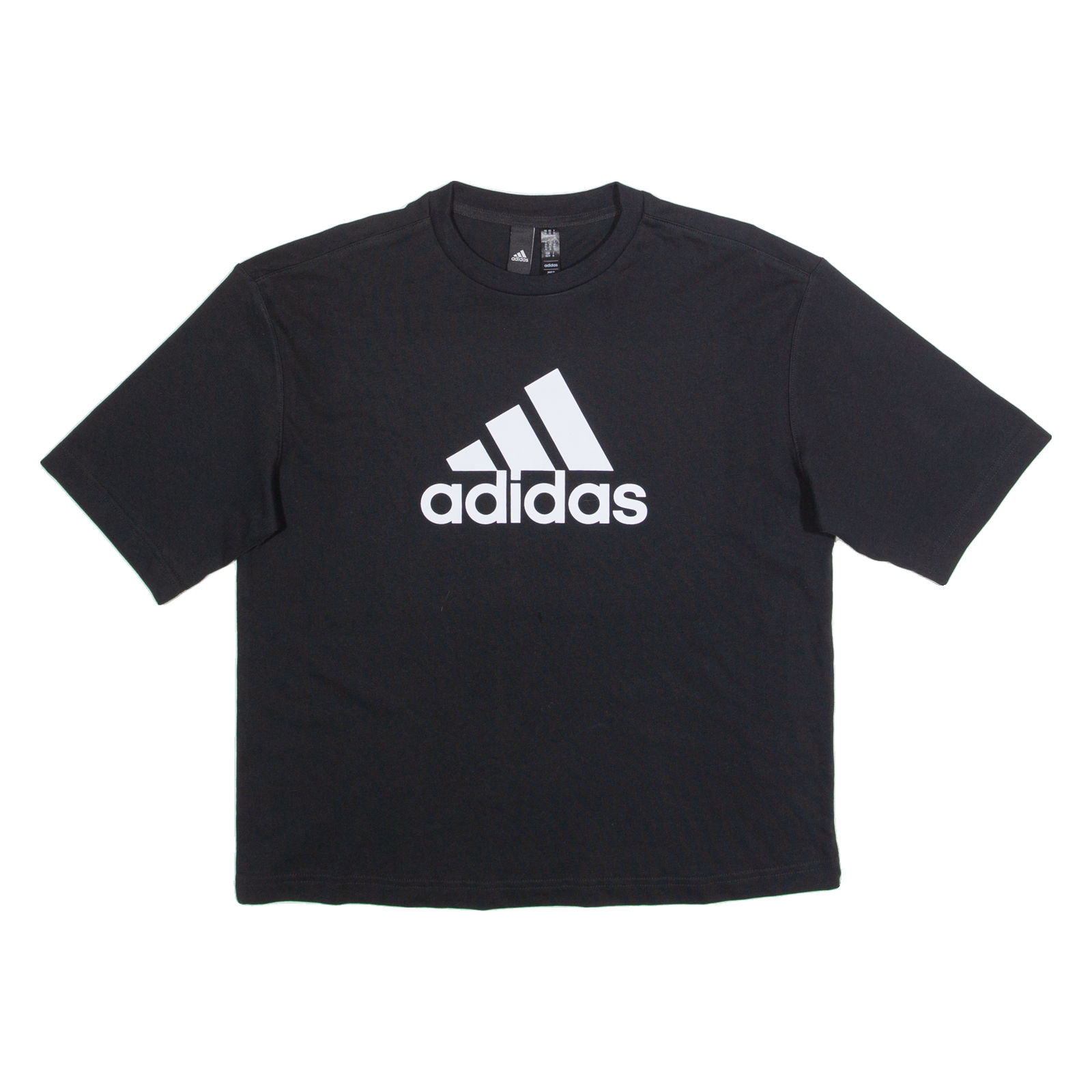 ADIDAS Oversized Womens T-Shirt Black XS Refurbished - N/A refurbished available on Cerqular