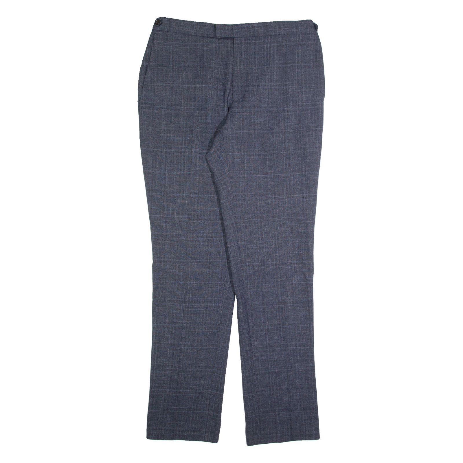 REISS Blunt T Womens Trousers Blue Slim Straight Wool W34 L32 Refurbished - N/A refurbished available on Cerqular