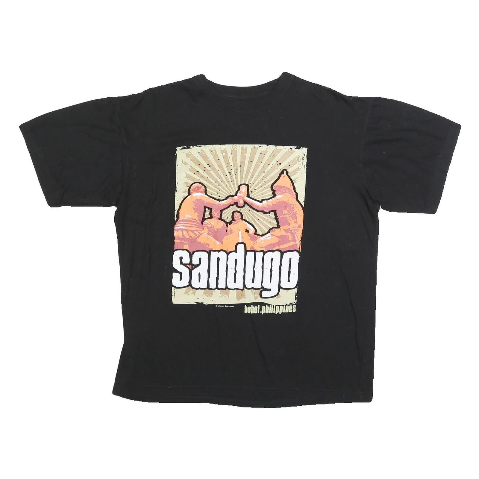 Buy ISLANDS Womens Black Sandugo Graphic T-Shirt L Short Sleeve Crew Neck Casual Refurbished - $12.99 ISLANDS Womens Black Sandugo Graphic T-Shirt L Short Sleeve Crew Neck Casual Refurbished - N/A refurbished available on Cerqular