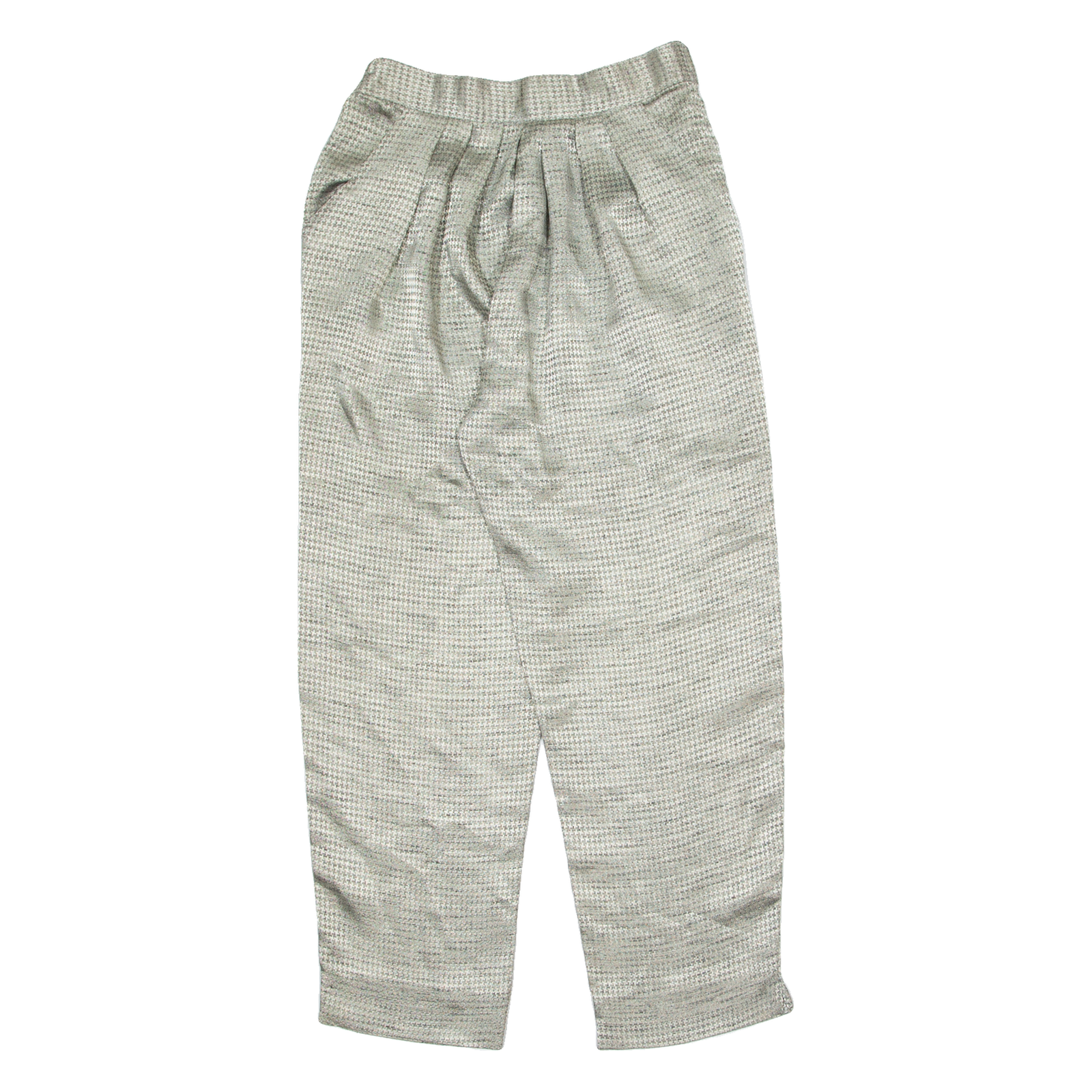 Pleated Chino Womens Trousers Silver Relaxed Tapered 90s W26 L26 Refurbished - N/A refurbished available on Cerqular