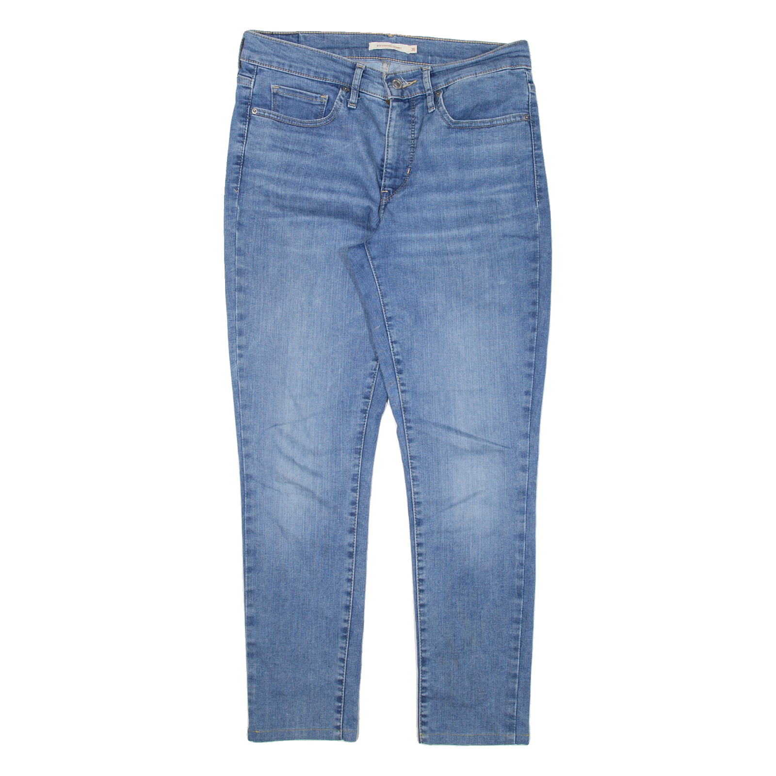 LEVI'S 311 BIG E Womens Jeans Blue Slim Skinny W30 L26 Refurbished - N/A refurbished available on Cerqular